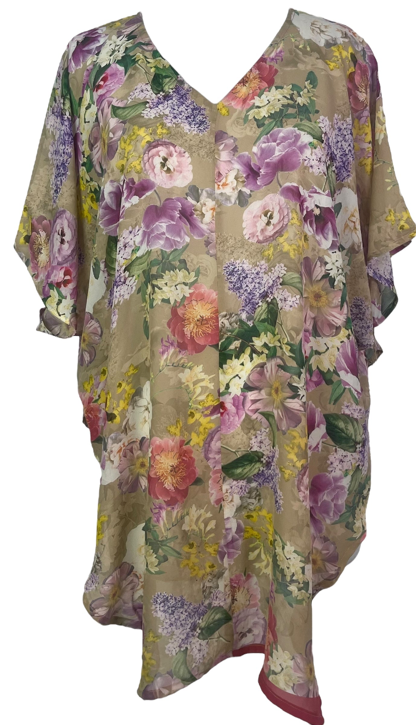 PREVIEW PRG8139 Sheer Avatar Pure Silk Waterfall Top