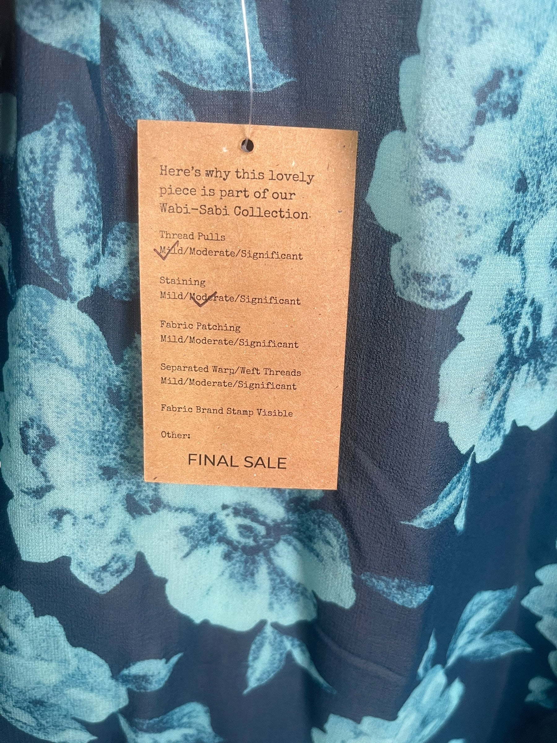 PRG8474 Sheer Wabi Sabi Pure Silk Short Kaftan Tunic With Slits