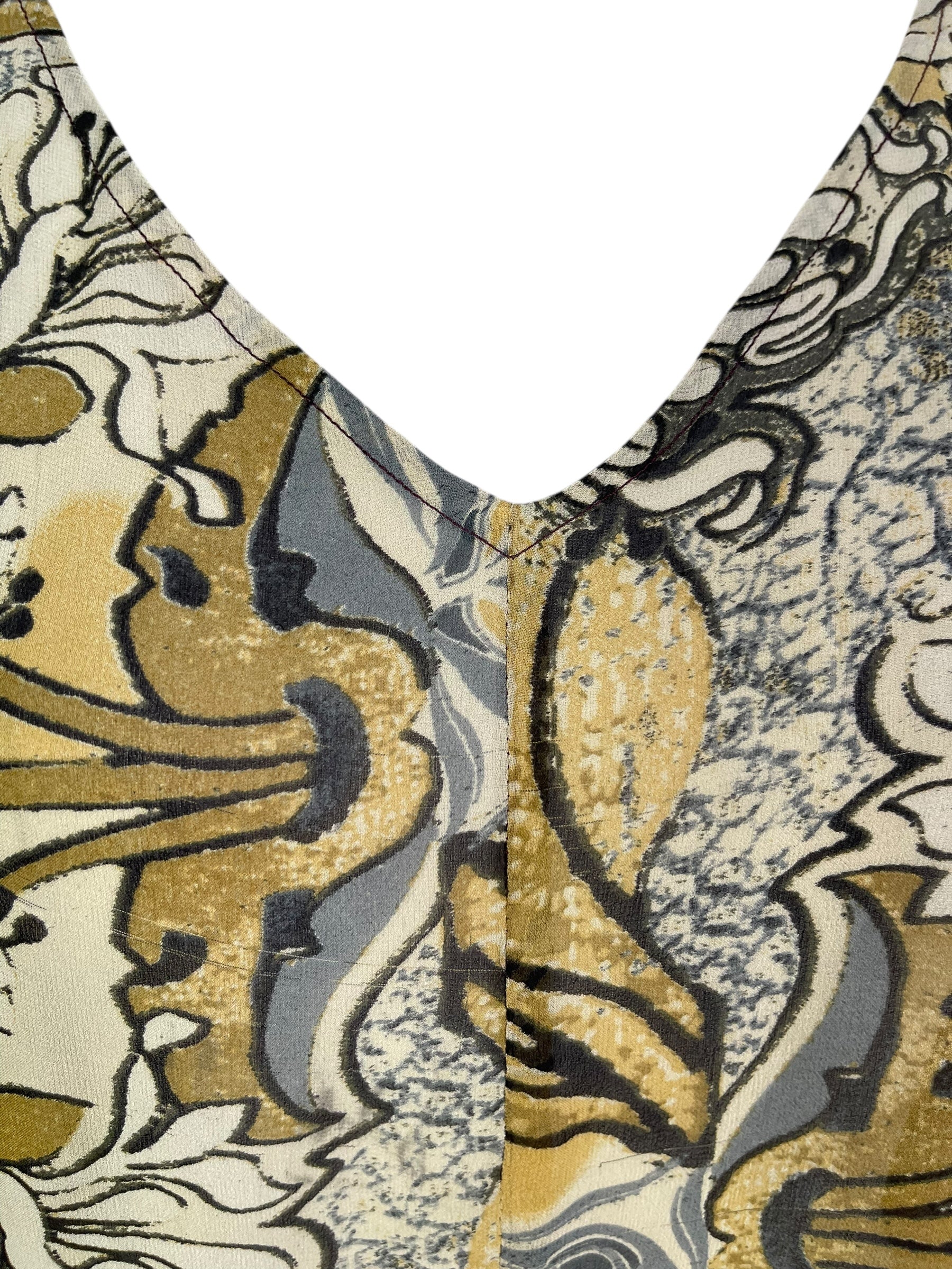 PRG7040 Sheer Wabi Sabi Pure Silk Waterfall Top