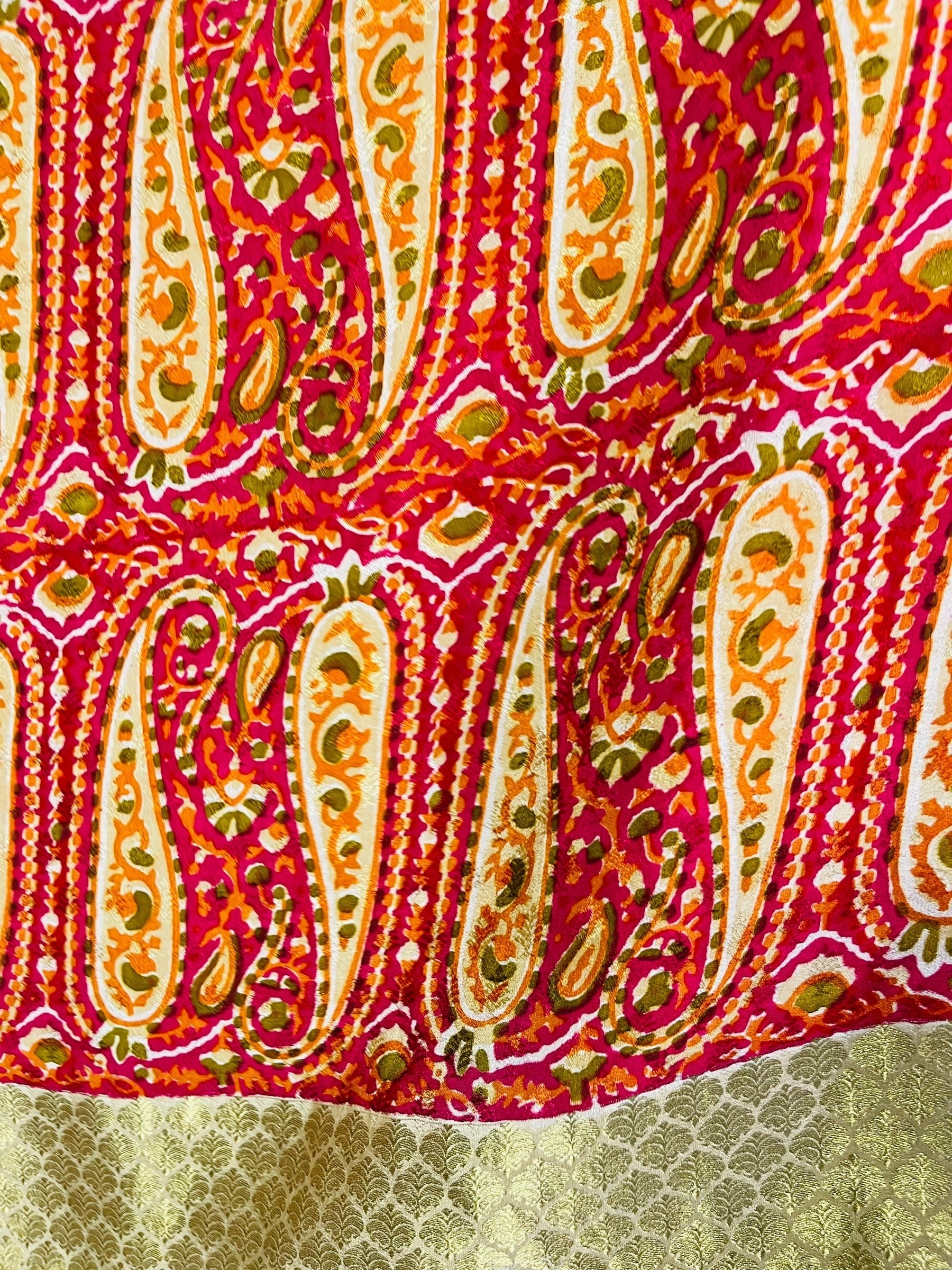 PRC7314 Avatar Pure Silk Kimono-Sleeved Top