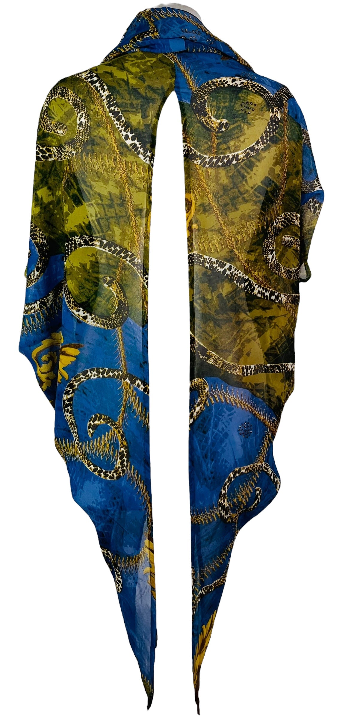 PRG7592 Sheer Wabi Sabi Pure Silk Cardigan