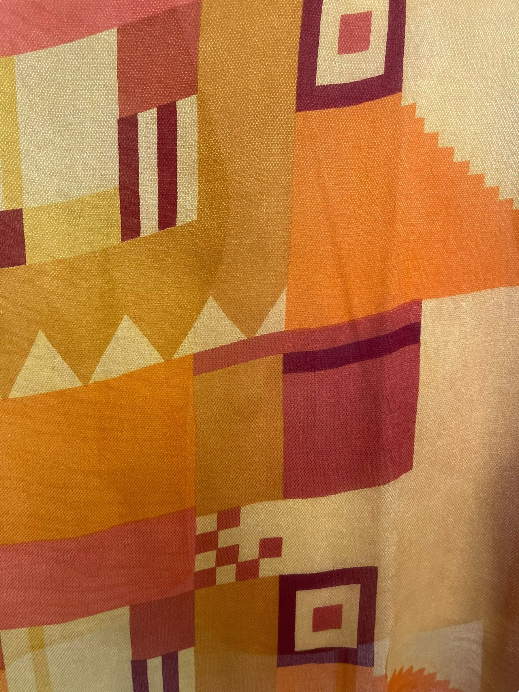 PRG7720 Sheer Avatar Pure Silk Short Kaftan Tunic with Slits