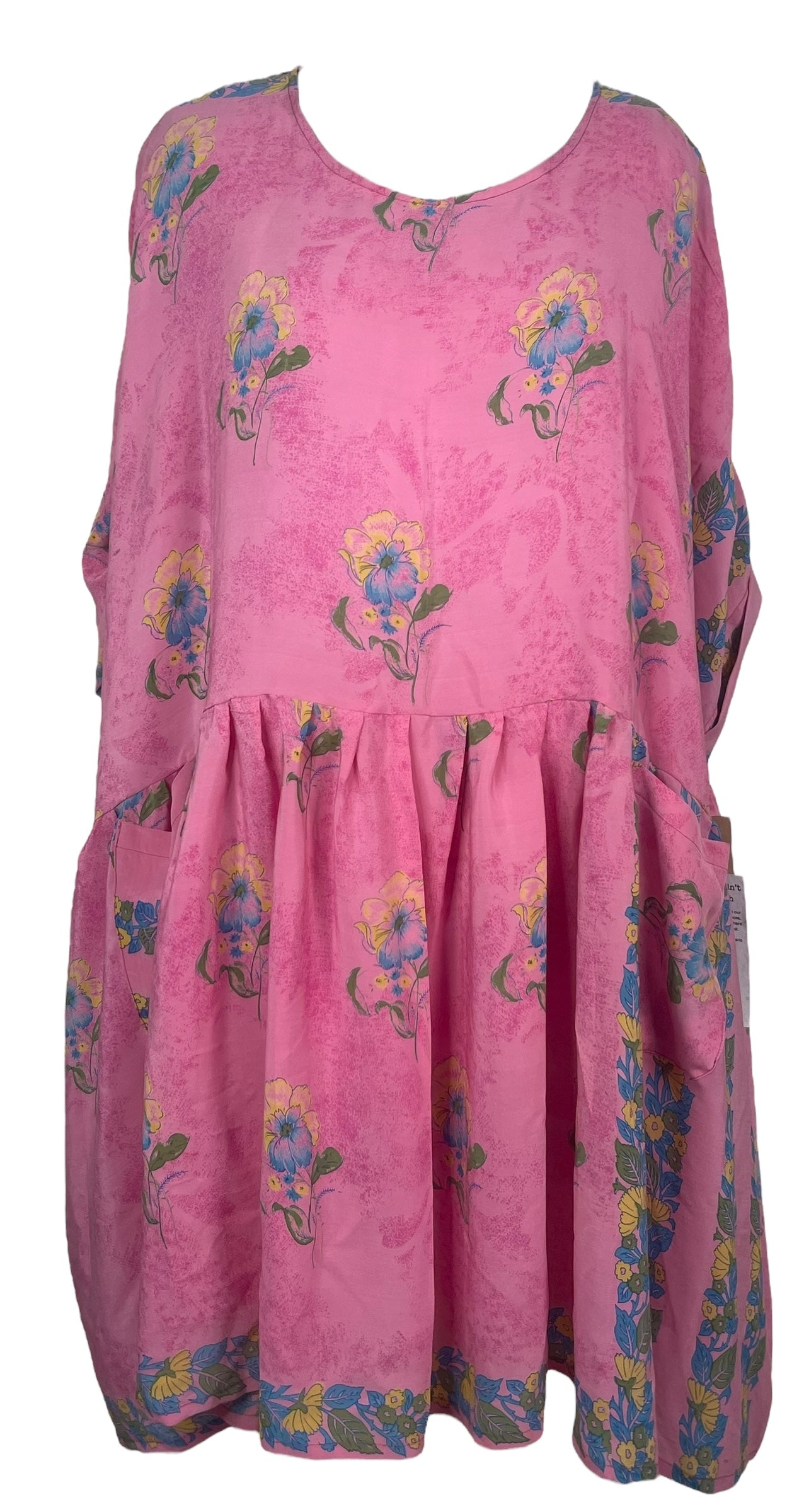 PRC8193 Wabi Sabi Pure Silk Boxy Babydoll Dress