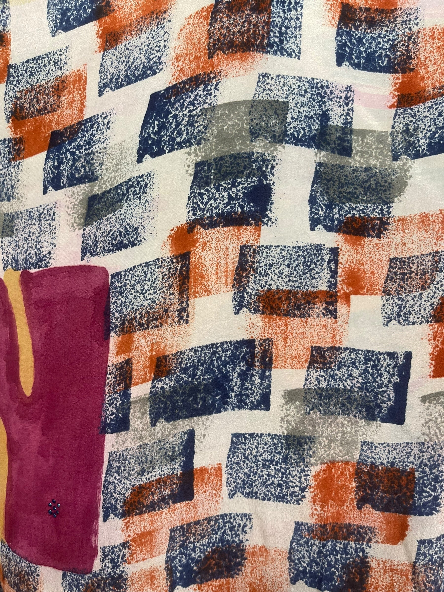 PRC8223 Avatar Pure Silk Long Tunic with Side Ties