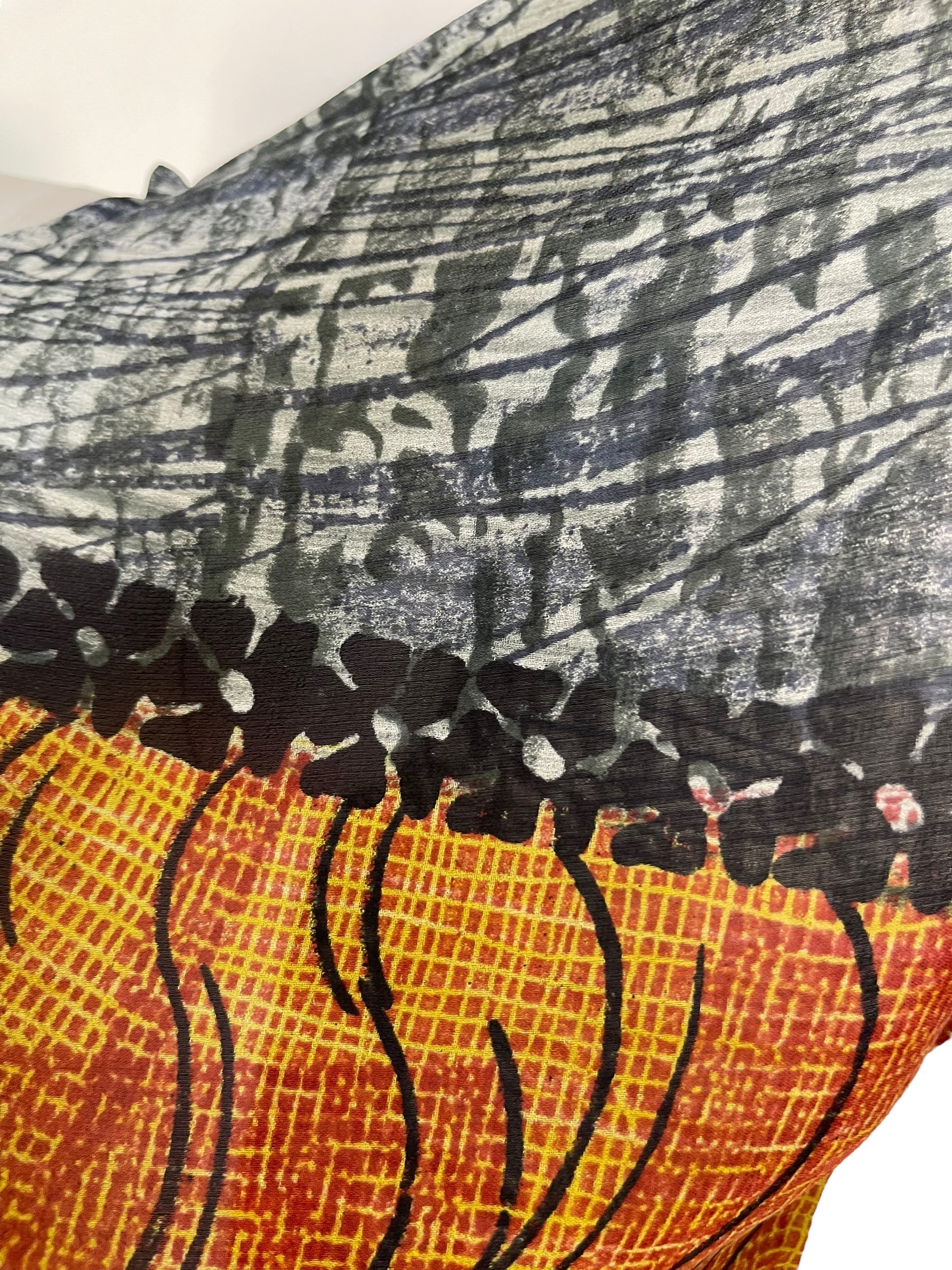 PRG5500 Sheer Avatar Pure Silk Boxy Top