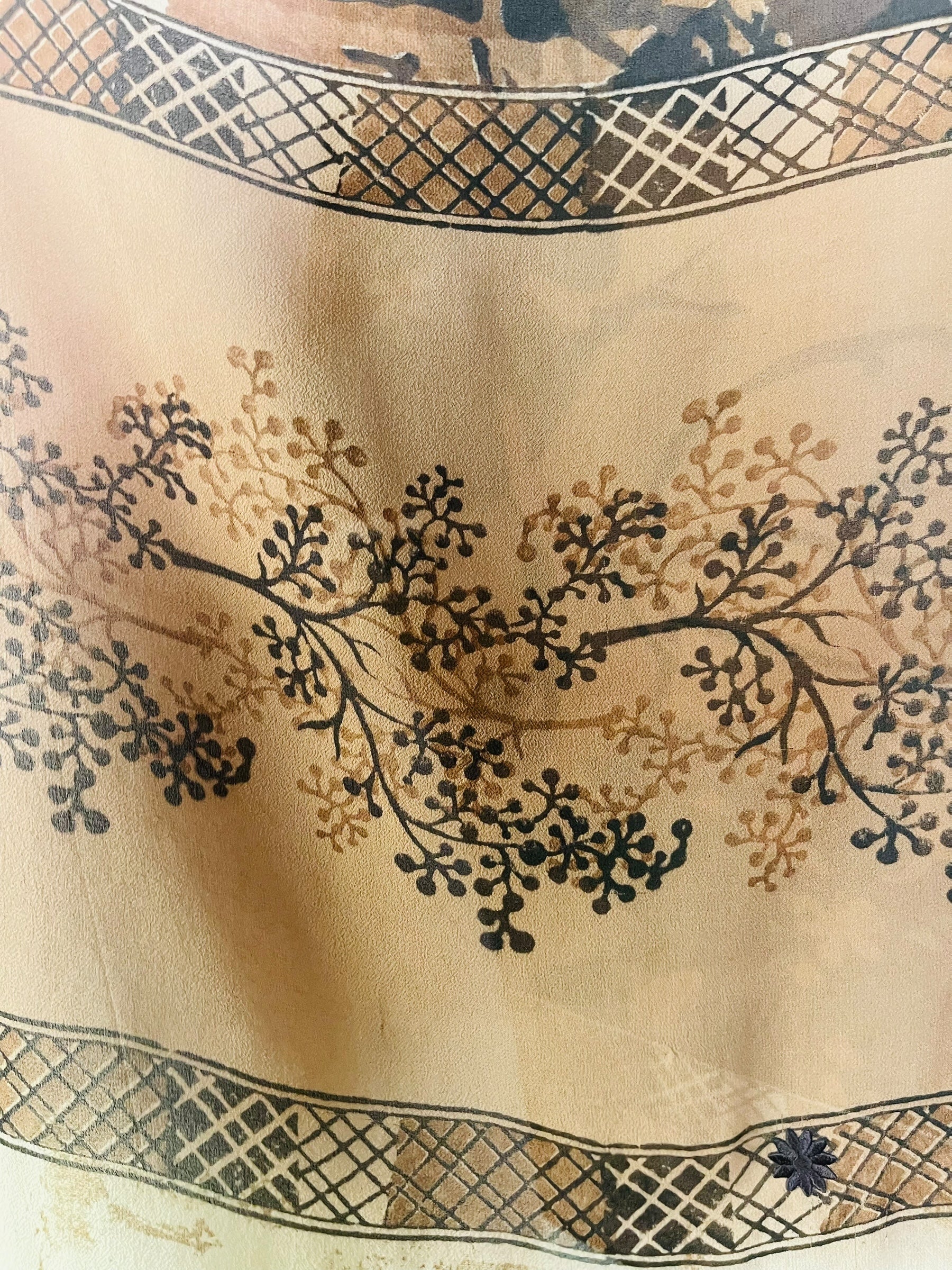 PRG7580 Sheer Wabi Sabi Pure Silk Cardigan