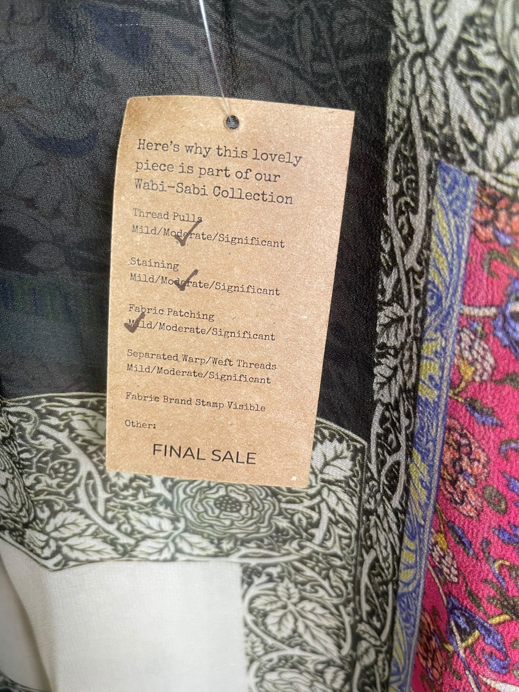 PRG8619 Sheer Wabi Sabi Pure Silk Hi Lo Top