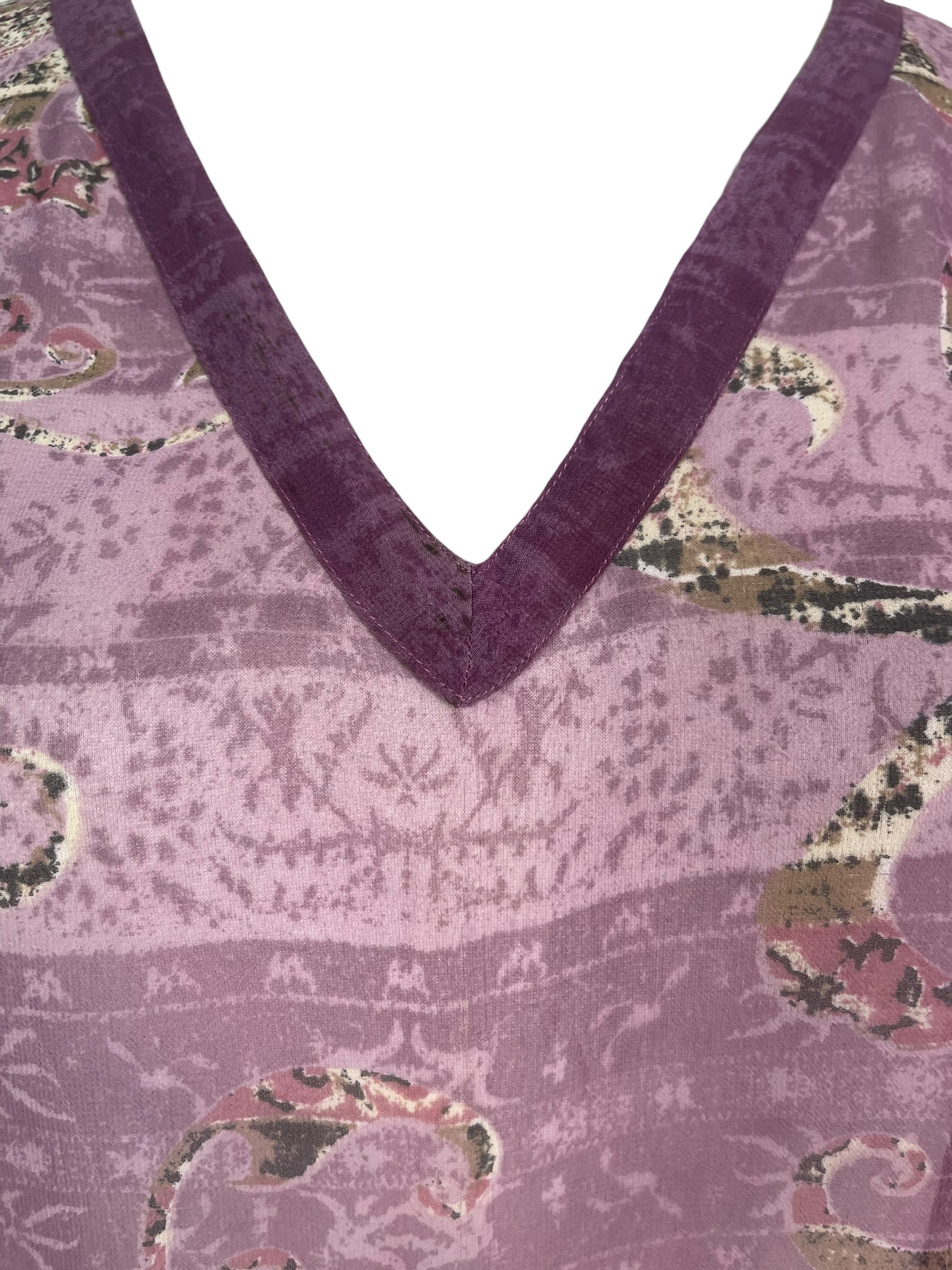 PRG8770 Sheer  Wabi Sabi Pure Silk Long Tunic with Side Ties by 15 FEBRUARY 2026 – Handmade ethical Side Tie Tunic from sariKNOTsari using upcycled silk. Designed in Canada for travel and slow fashion, loved from Toronto to LA to Sydney.