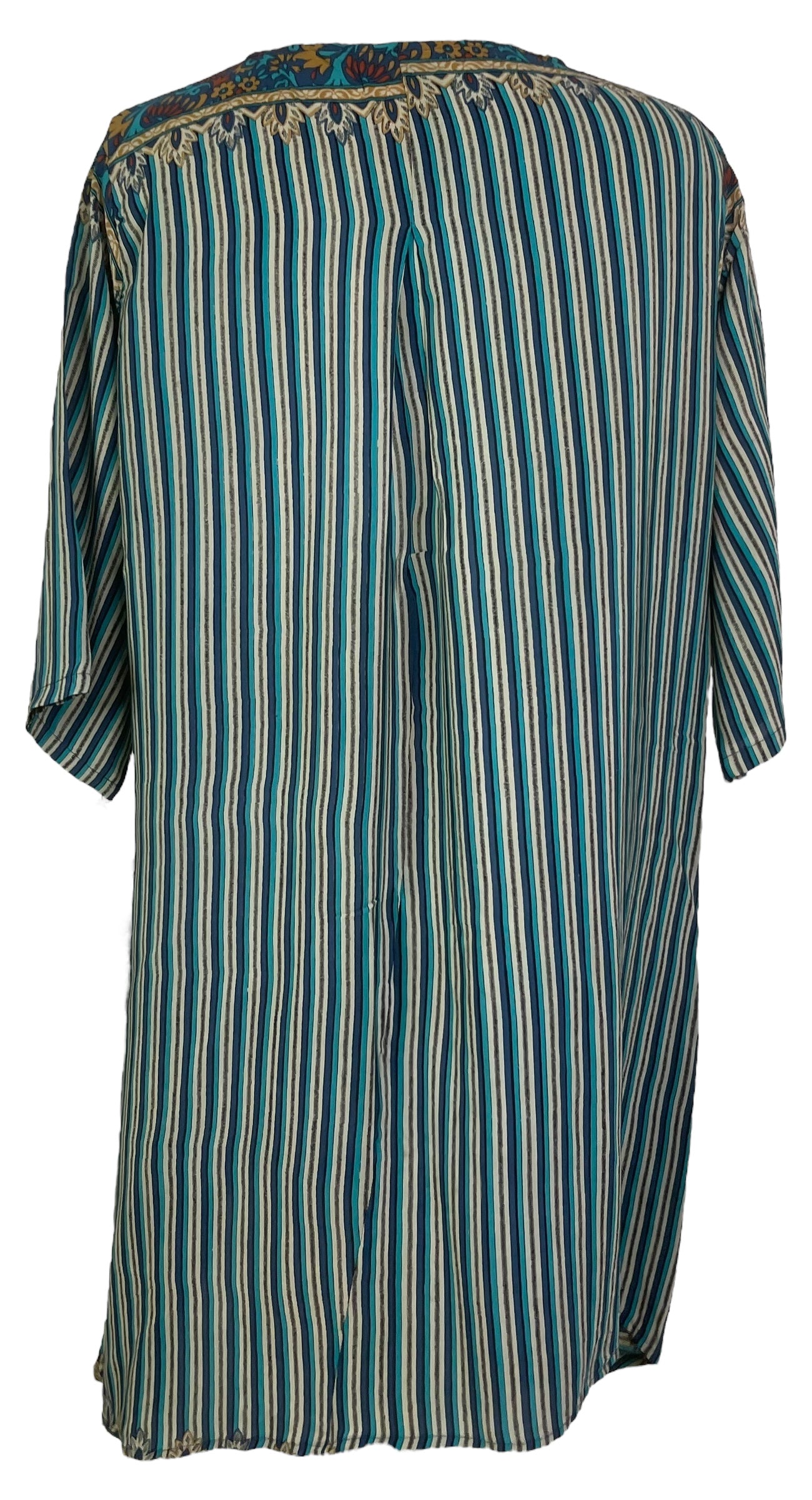 PRC7795 Avatar Pure Silk Self Pocket Tunic Dress