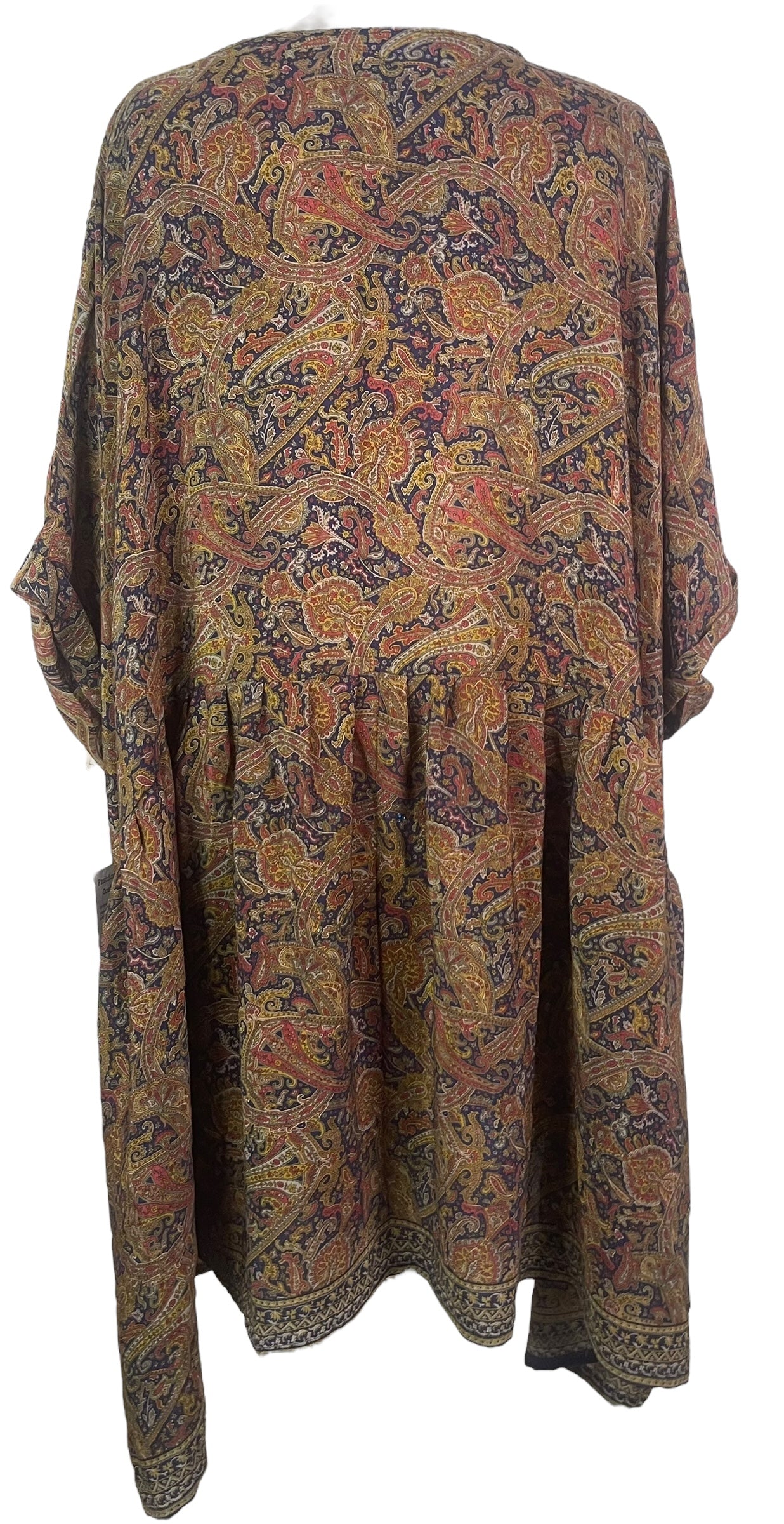 PRC8187 Avatar Pure Silk Boxy Babydoll Dress