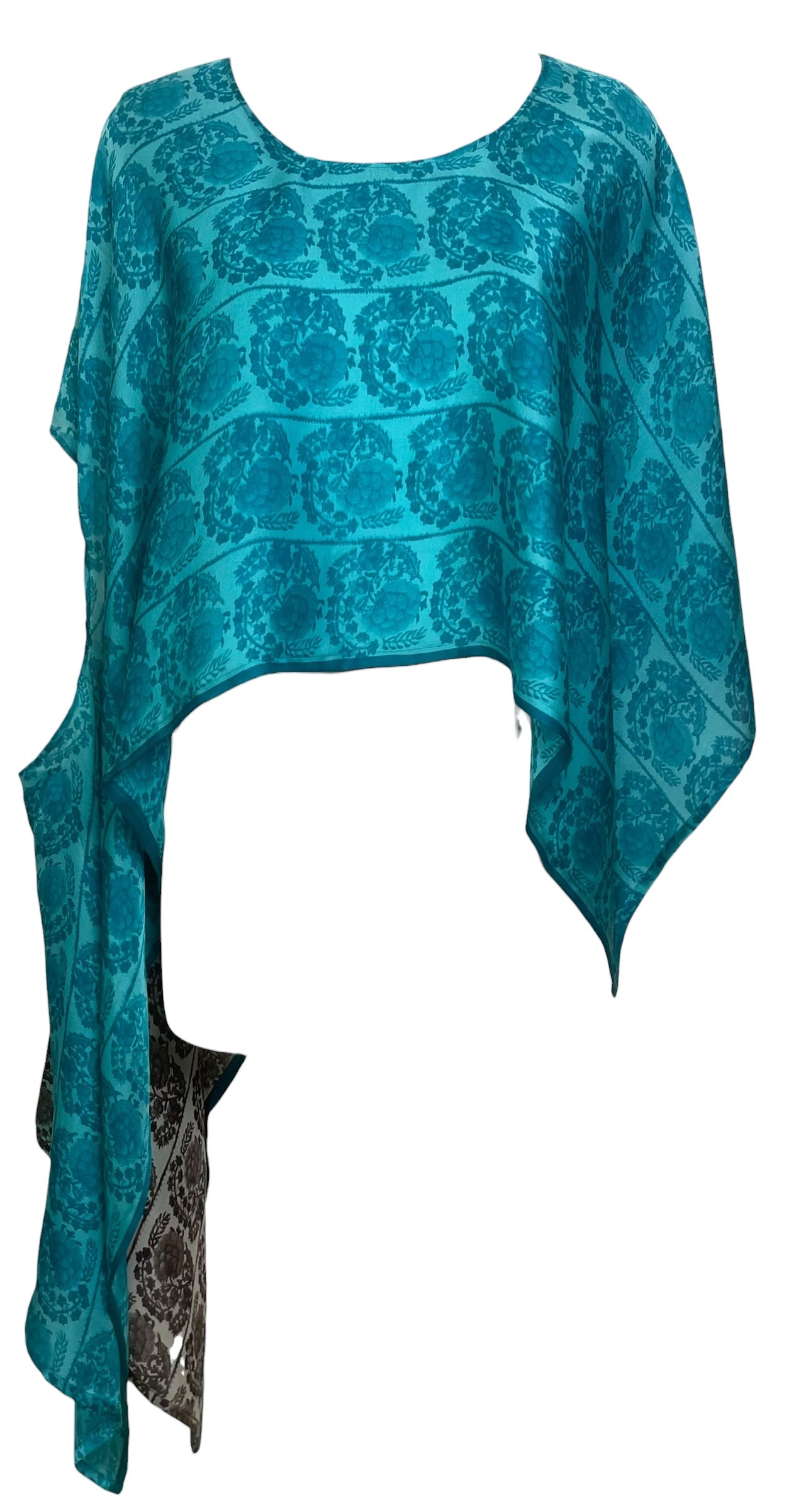 PRS8156 Very Sheer Wabi Sabi Pure Silk Satin Versatile Vest