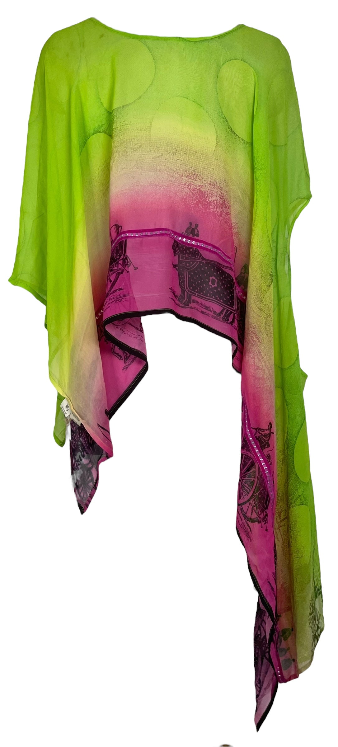 PRG7499 Sheer Avatar Pure Silk Versatile Vest