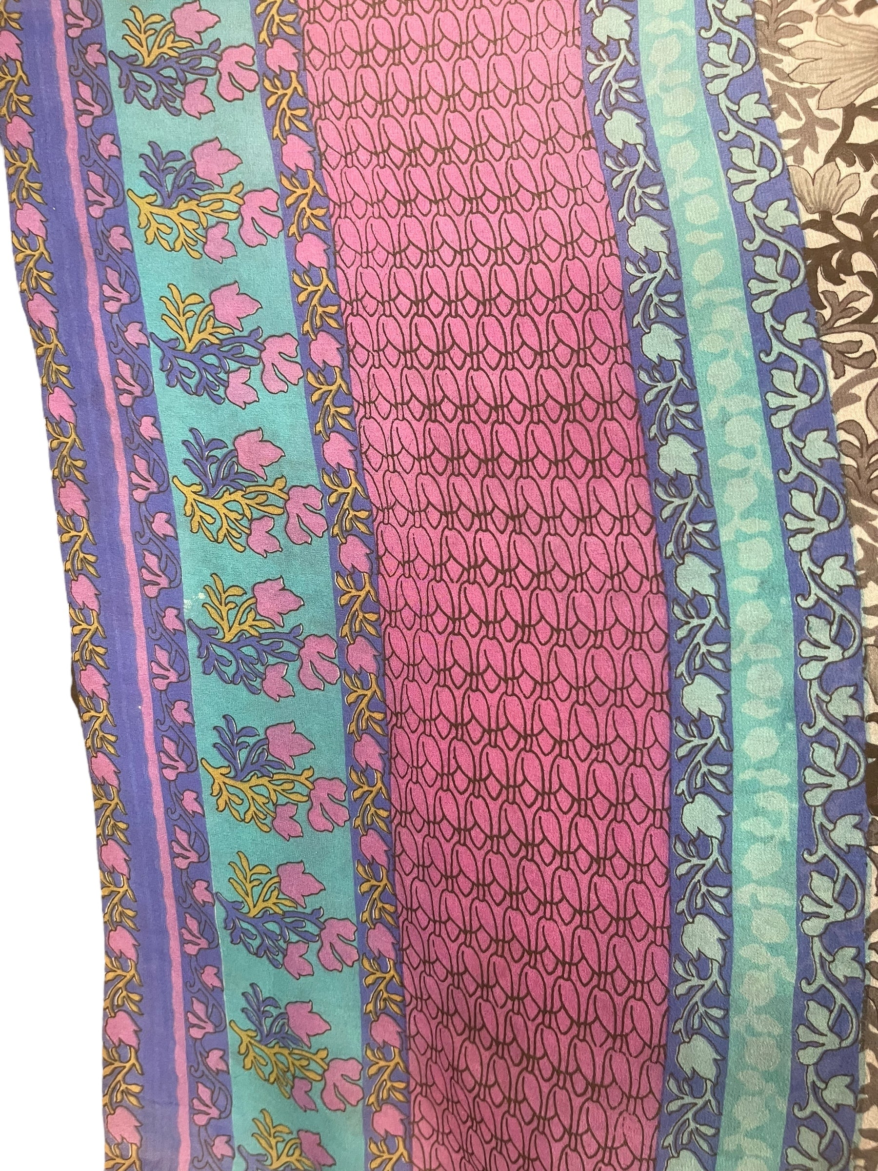 PRG8237 Sheer Wabi Sabi Pure Silk Kimono-Sleeved Top