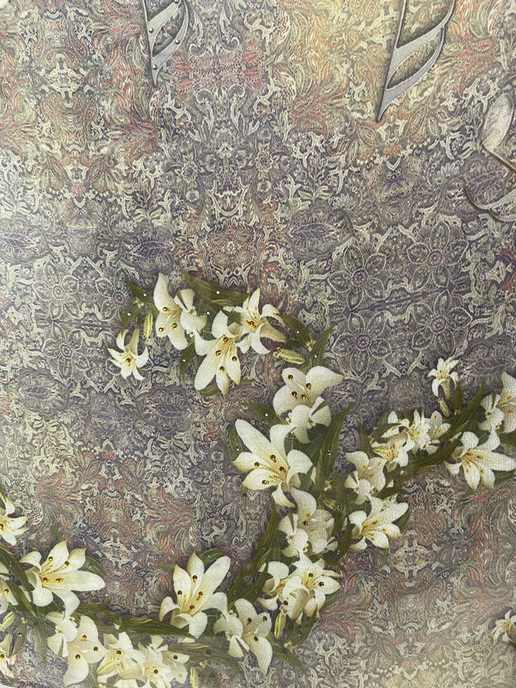 PREVIEW PRG8582 Sheer Pure Silk Wabi Sabi Capelet Poncho