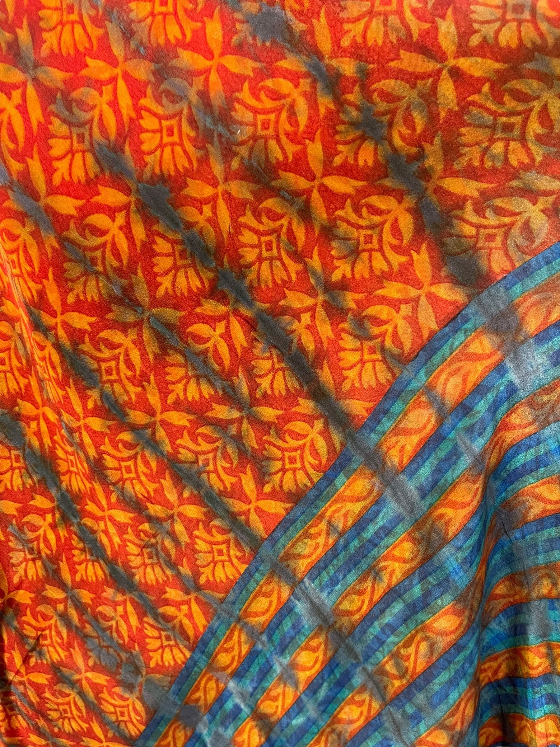 PRC7243 Avatar Pure Silk Maxi Dress with Belt