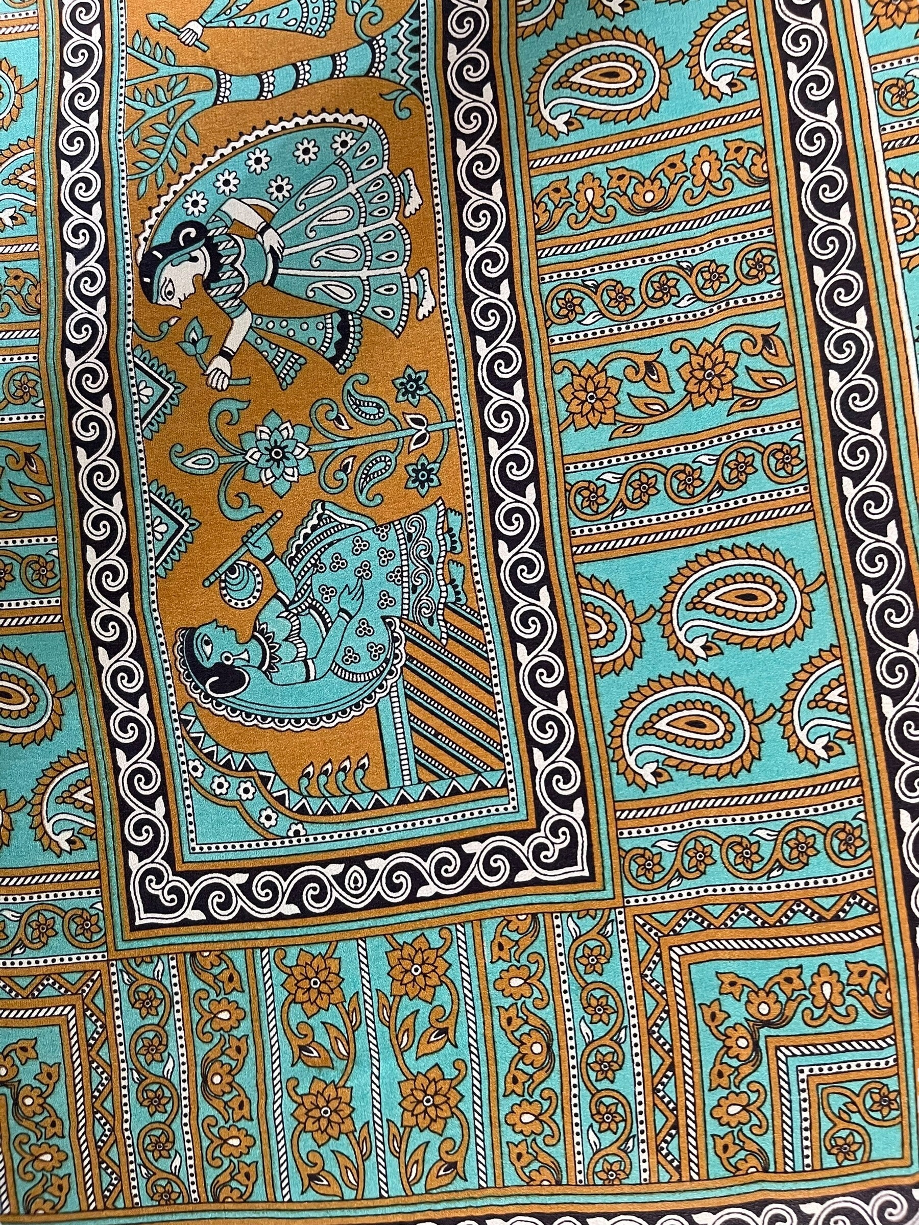 LADY LUCK PRC7288 Avatar Pure Silk Capelet Poncho