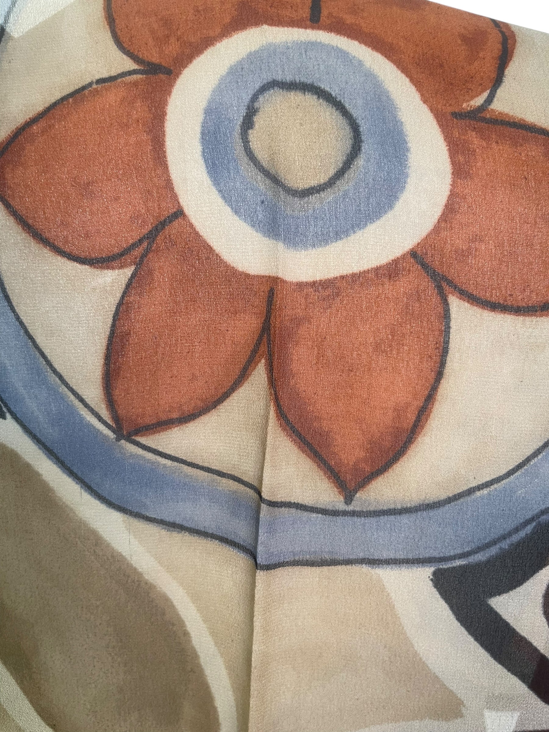 PREVIEW PRG8529 Sheer Avatar Pure Silk Kimono-Sleeved Top