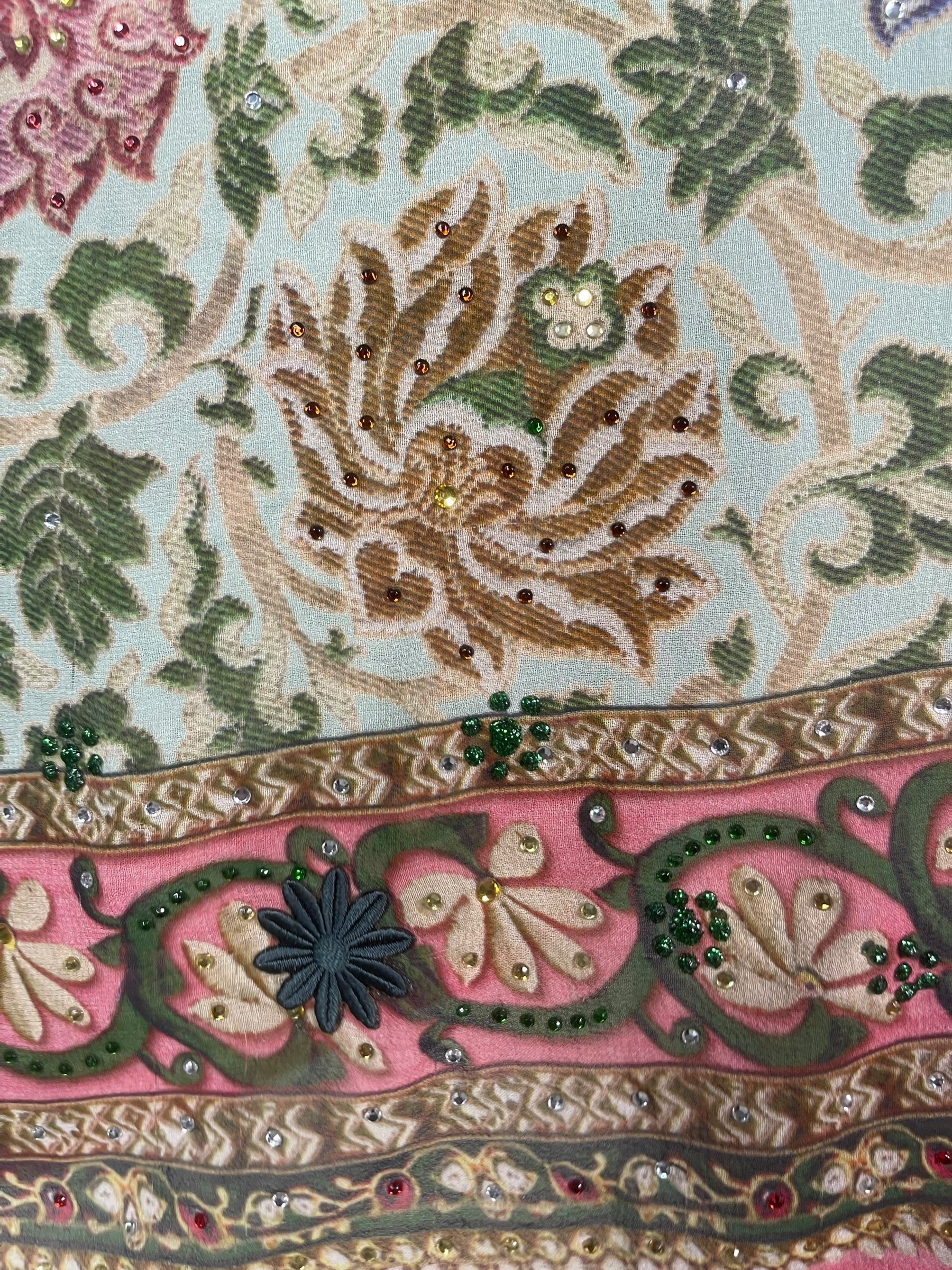 PREVIEW PRG8525 Sheer Pure Silk Wabi Sabi Capelet Poncho