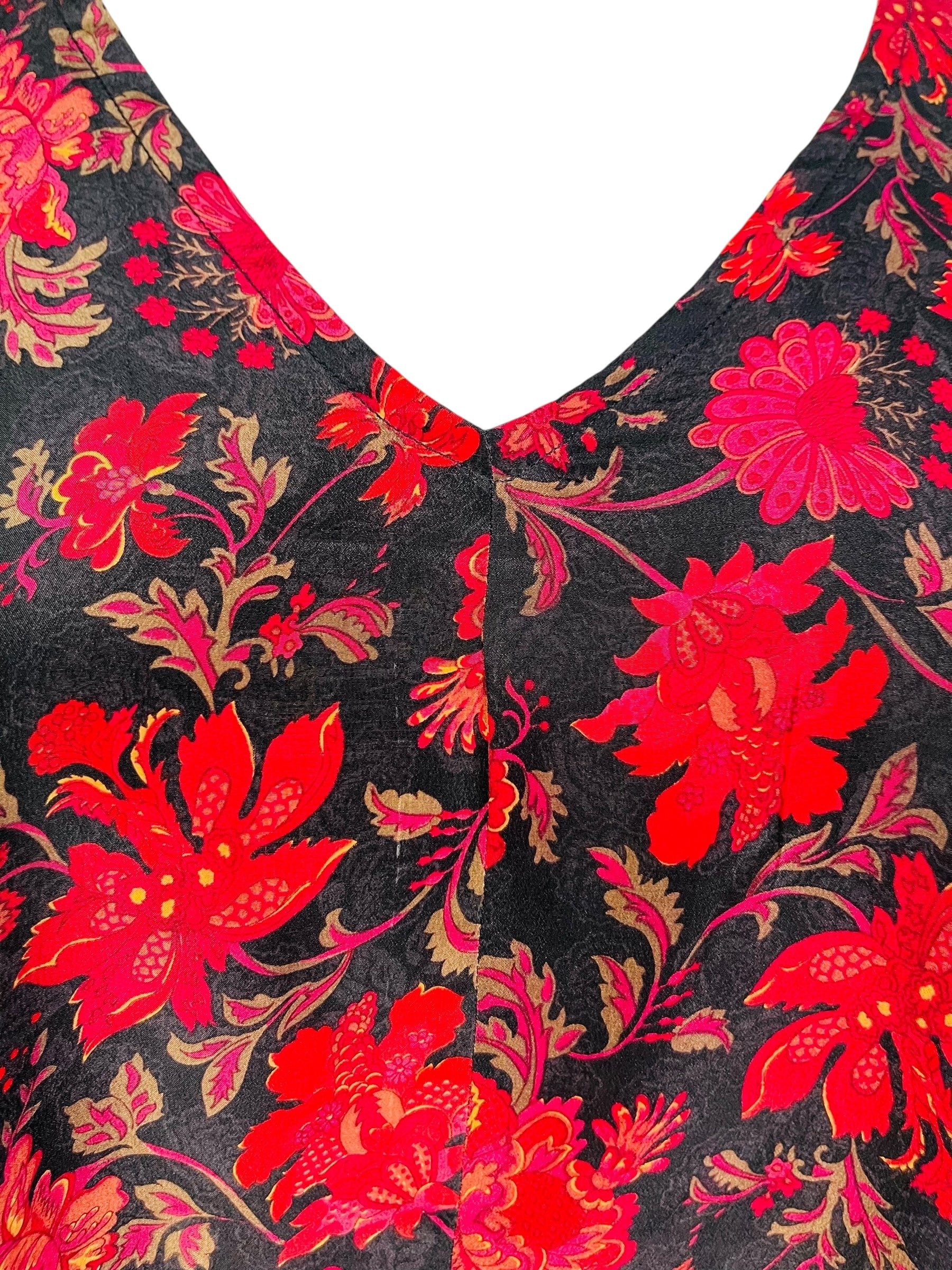 PRC7555 Avatar Pure Silk Waterfall Top