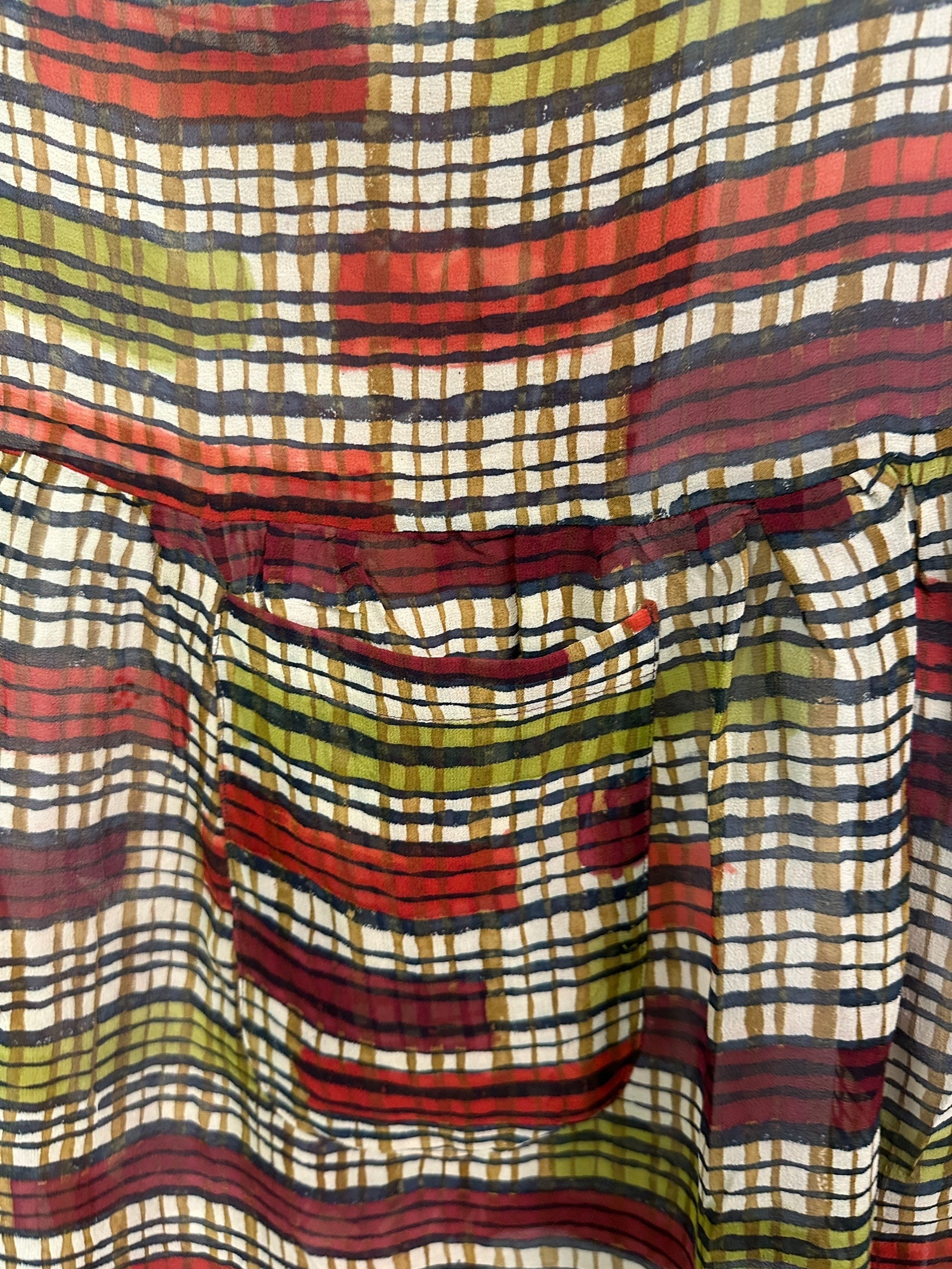 PRG8420 Sheer Avatar Pure Silk Boxy Babydoll Dress