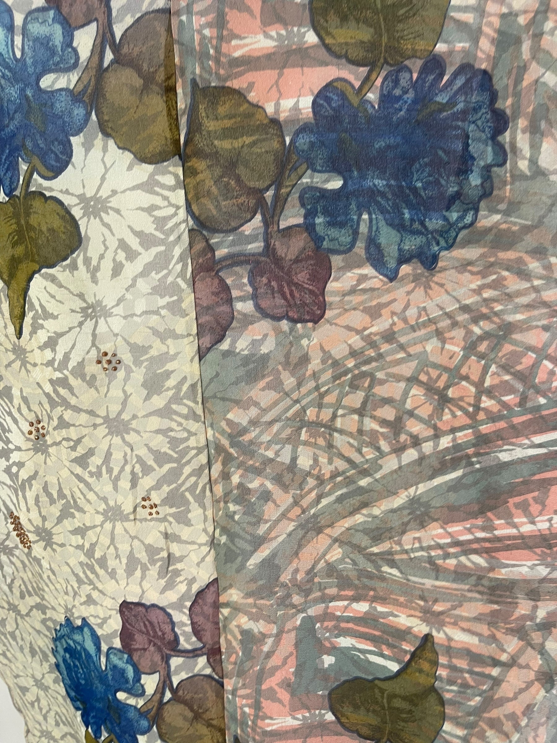 PRG7076 Sheer Wabi Sabi Pure Silk Waterfall Top