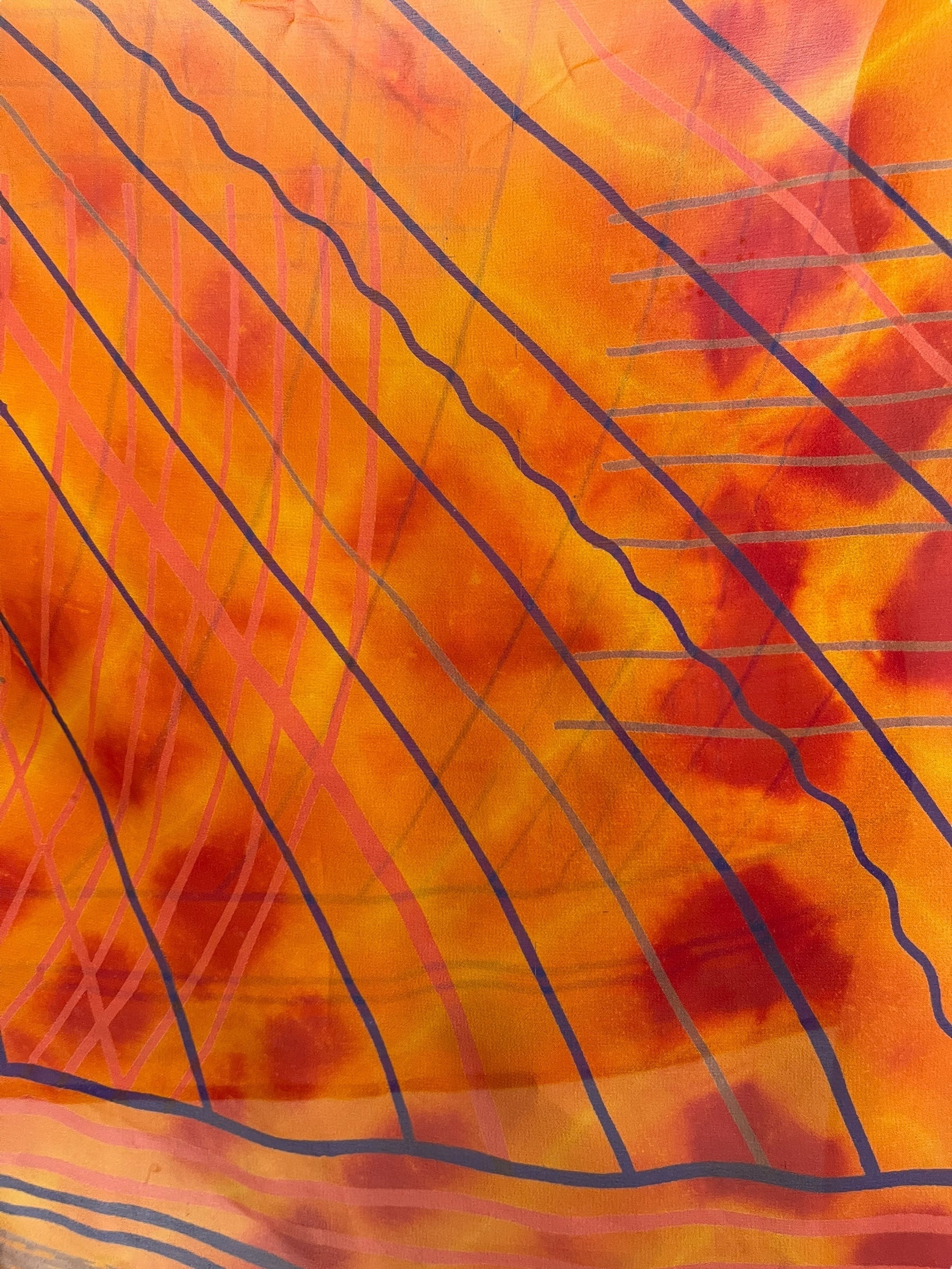 PRG7043 Sheer Avatar Pure Silk Capelet Poncho