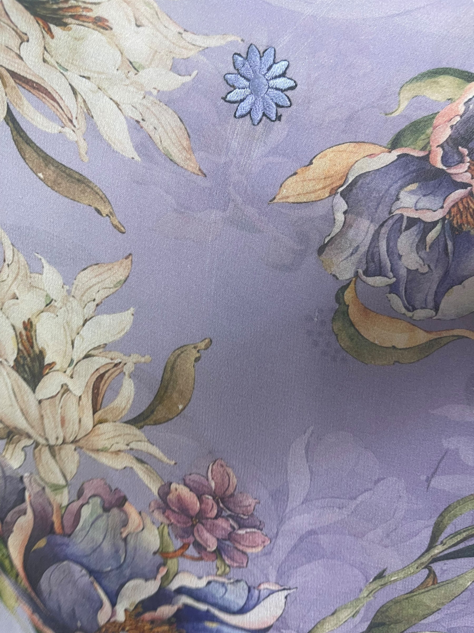 PRG7877 Sheer Avatar Pure Silk Hi Lo Top