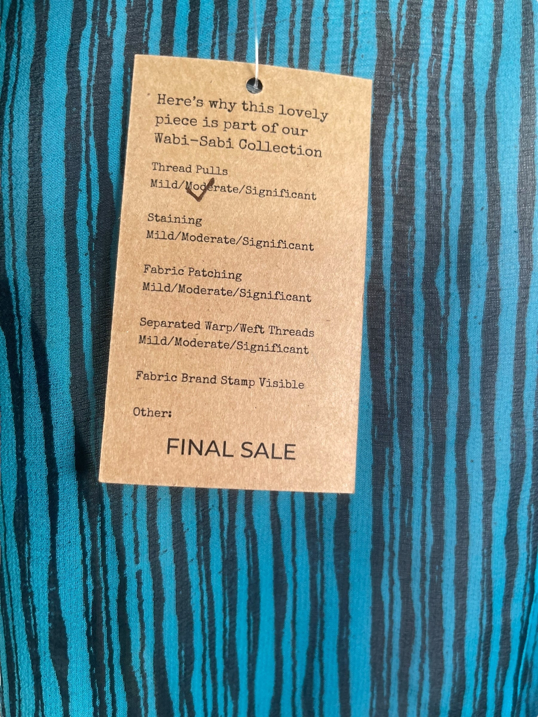 PRG7957 Sheer Pure Silk Wabi Sabi Capelet Poncho