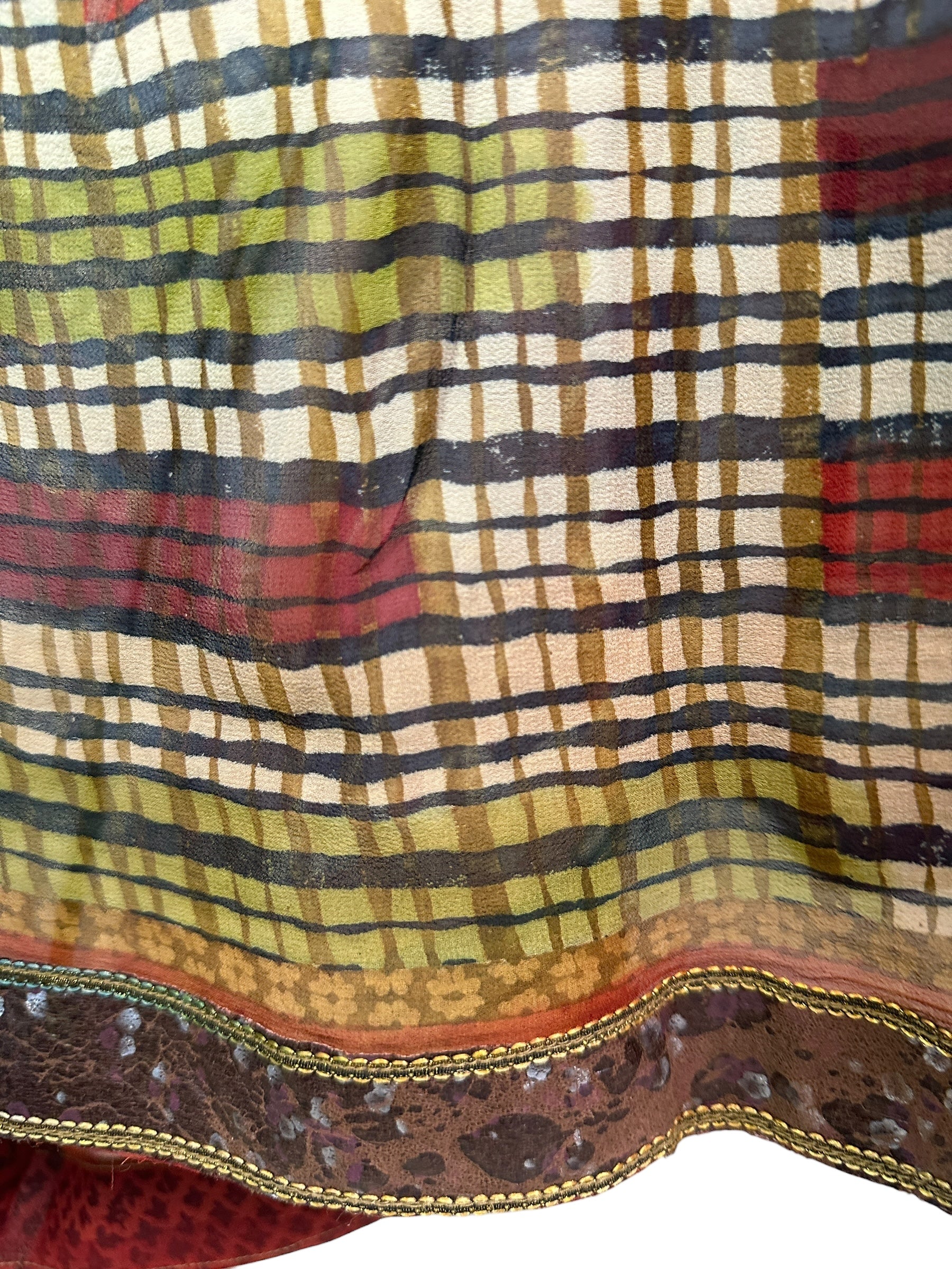 PRG8420 Sheer Avatar Pure Silk Boxy Babydoll Dress