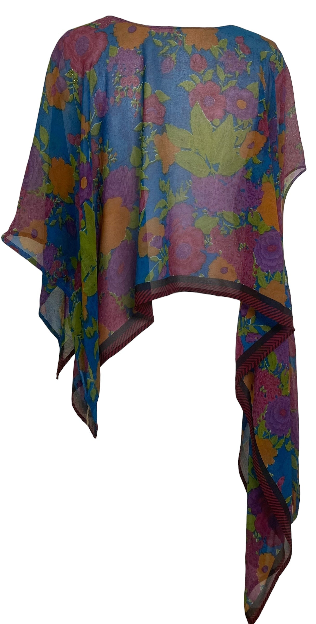 PROBLEM PREVIEW PRG8720 Sheer Avatar Pure Silk Versatile Vest by MARCH2026 – Handmade ethical Vest from sariKNOTsari using upcycled silk. Designed in Canada for travel and slow fashion, loved from Toronto to LA to Sydney.