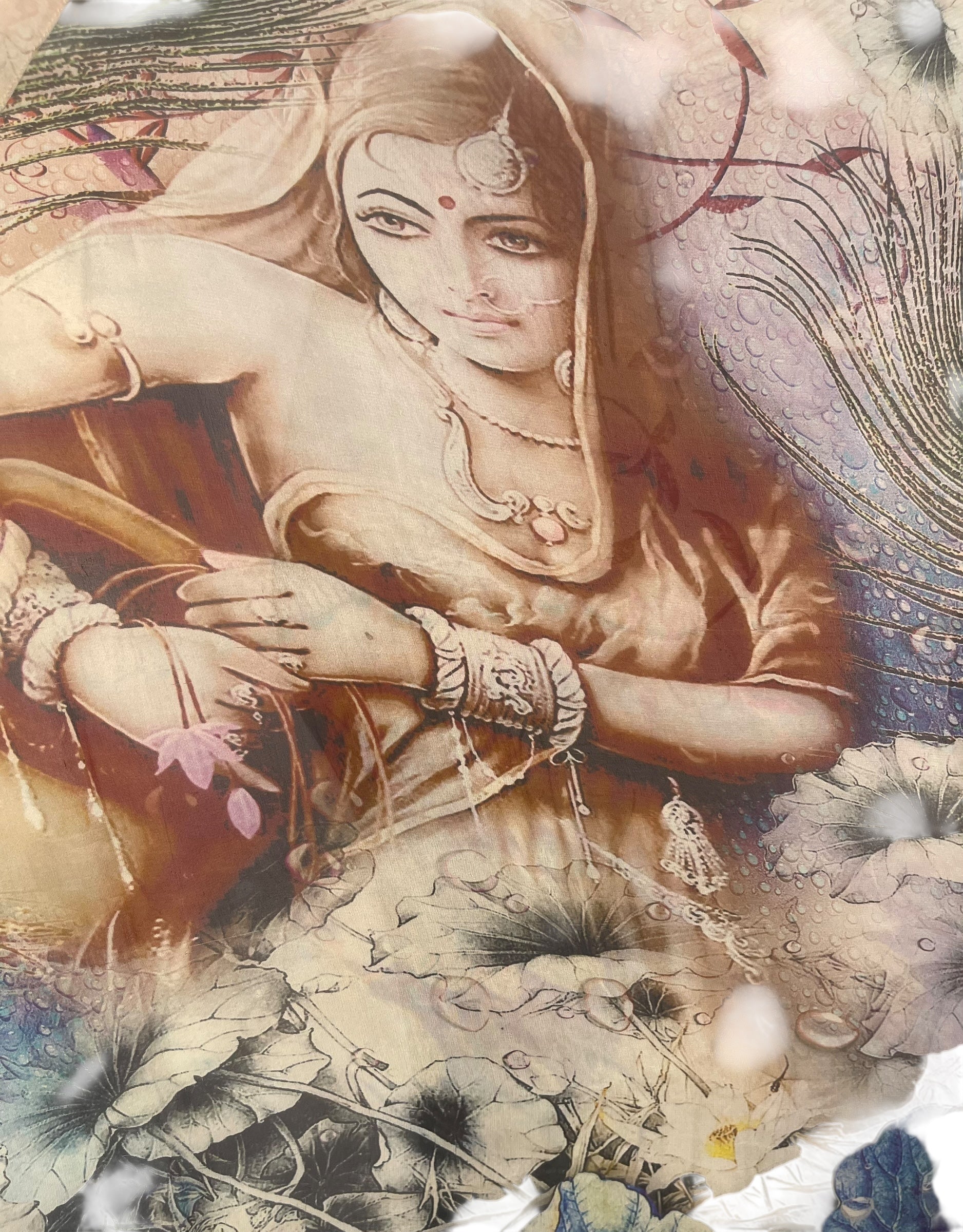 PREVIEW PRG8580 Sheer Wabi Sabi Pure Silk Short Kaftan Tunic With Slits by FEBRUARY2026 – Handmade ethical Short Kaftan from sariKNOTsari using upcycled silk. Designed in Canada for travel and slow fashion, loved from Toronto to LA to Sydney.