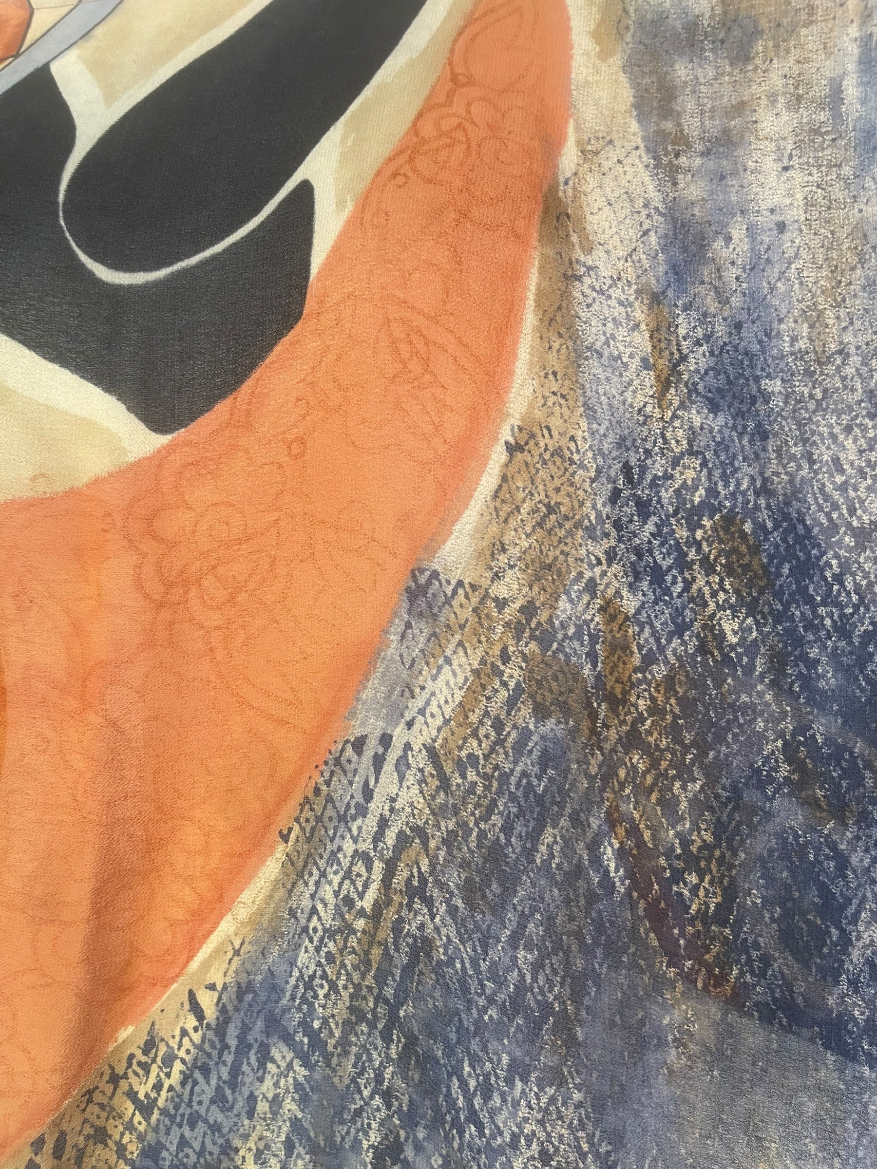 PREVIEW PRG8529 Sheer Avatar Pure Silk Kimono-Sleeved Top