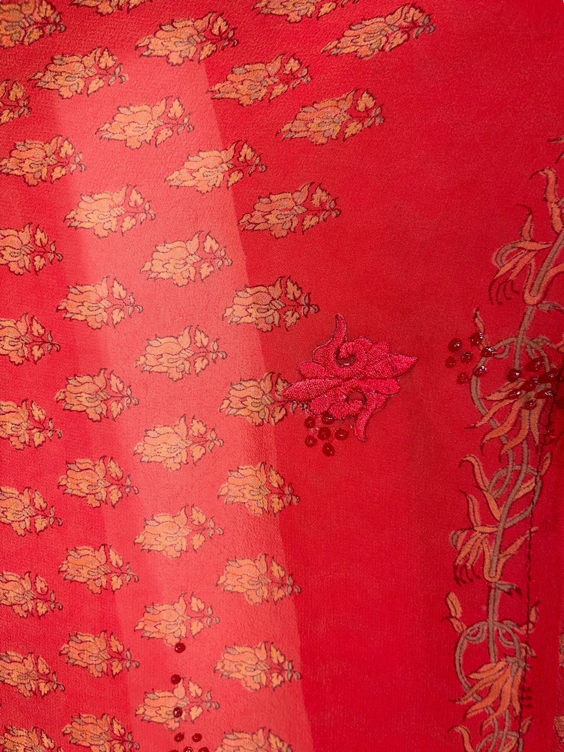 PRG7435 Sheer Avatar Pure Silk Versatile Vest