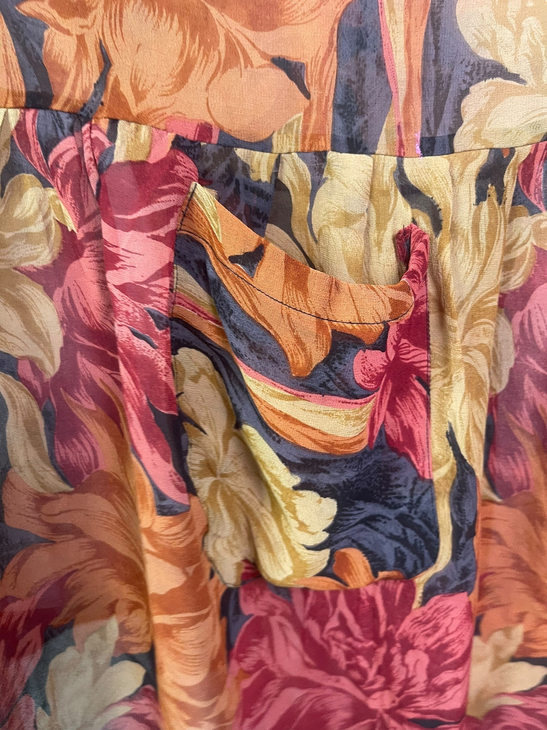 PRG8169 Sheer Wabi Sabi Pure Silk Boxy Babydoll Dress