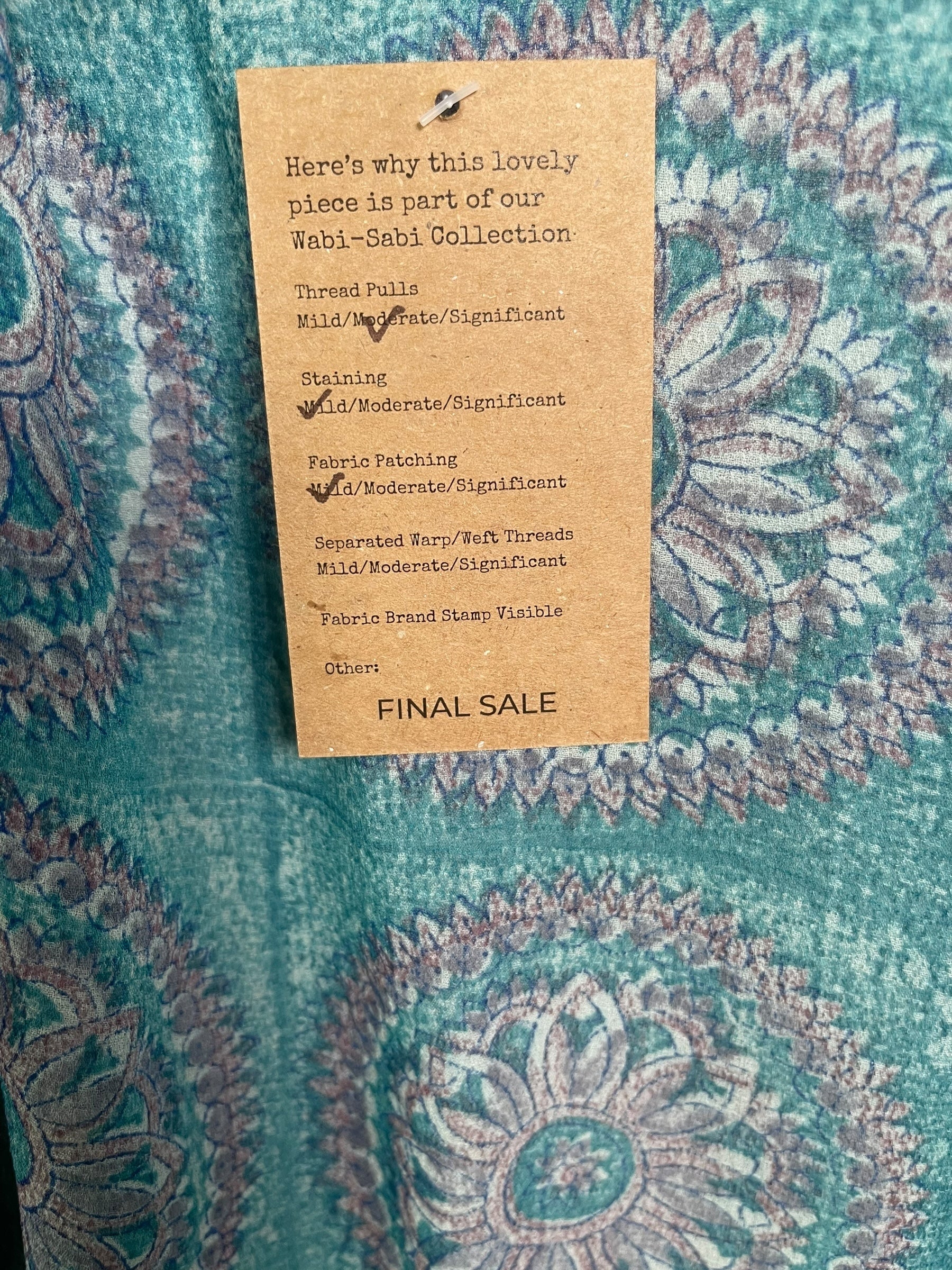 PRG8853 Sheer  Wabi Sabi Pure Silk Midi Length Kaftan by 15 FEBRUARY 2026 – Handmade ethical Midi Length Kaftan from sariKNOTsari using upcycled silk. Designed in Canada for travel and slow fashion, loved from Toronto to LA to Sydney.