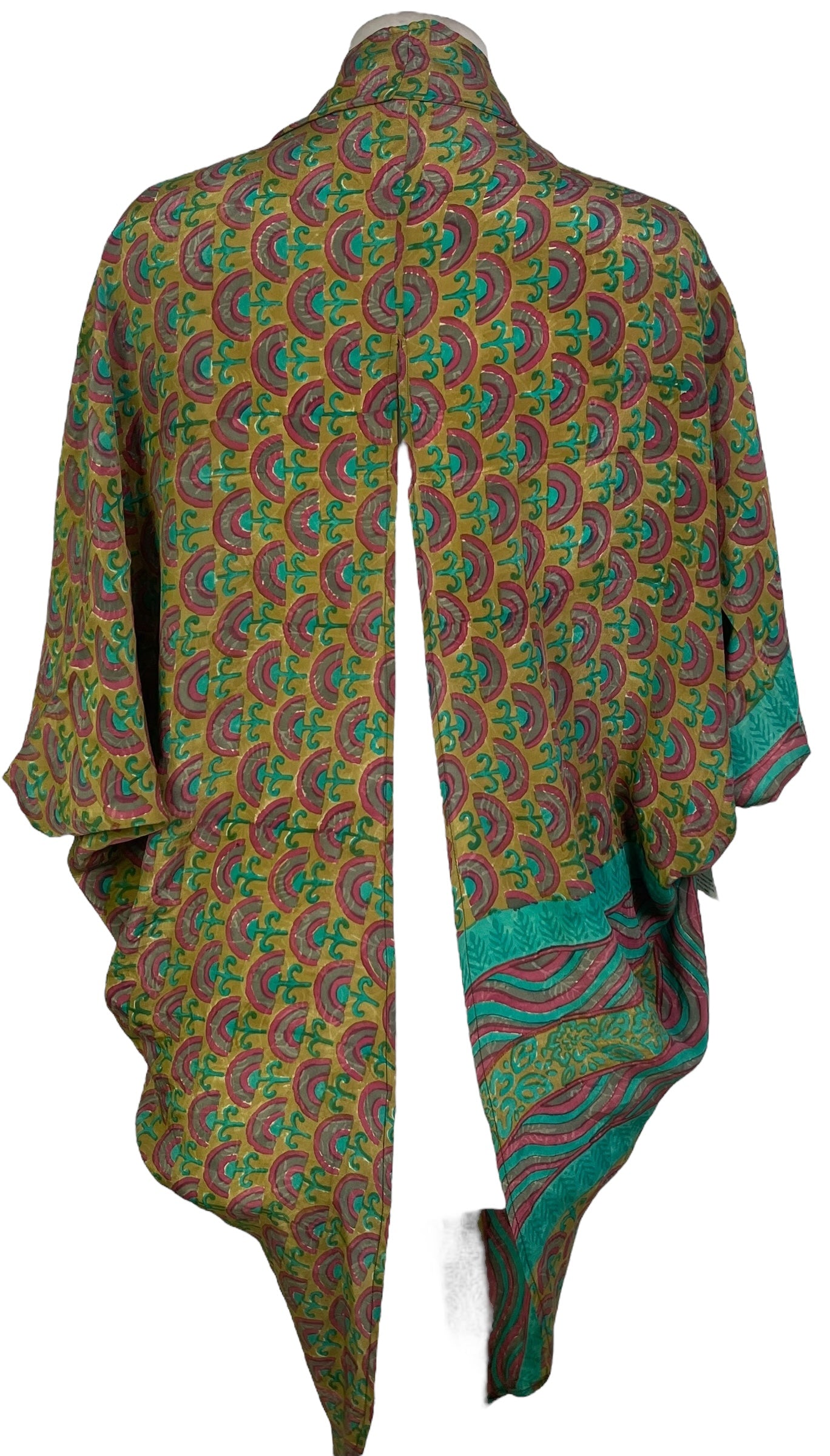 PRC6999 Avatar Pure Silk Cardigan