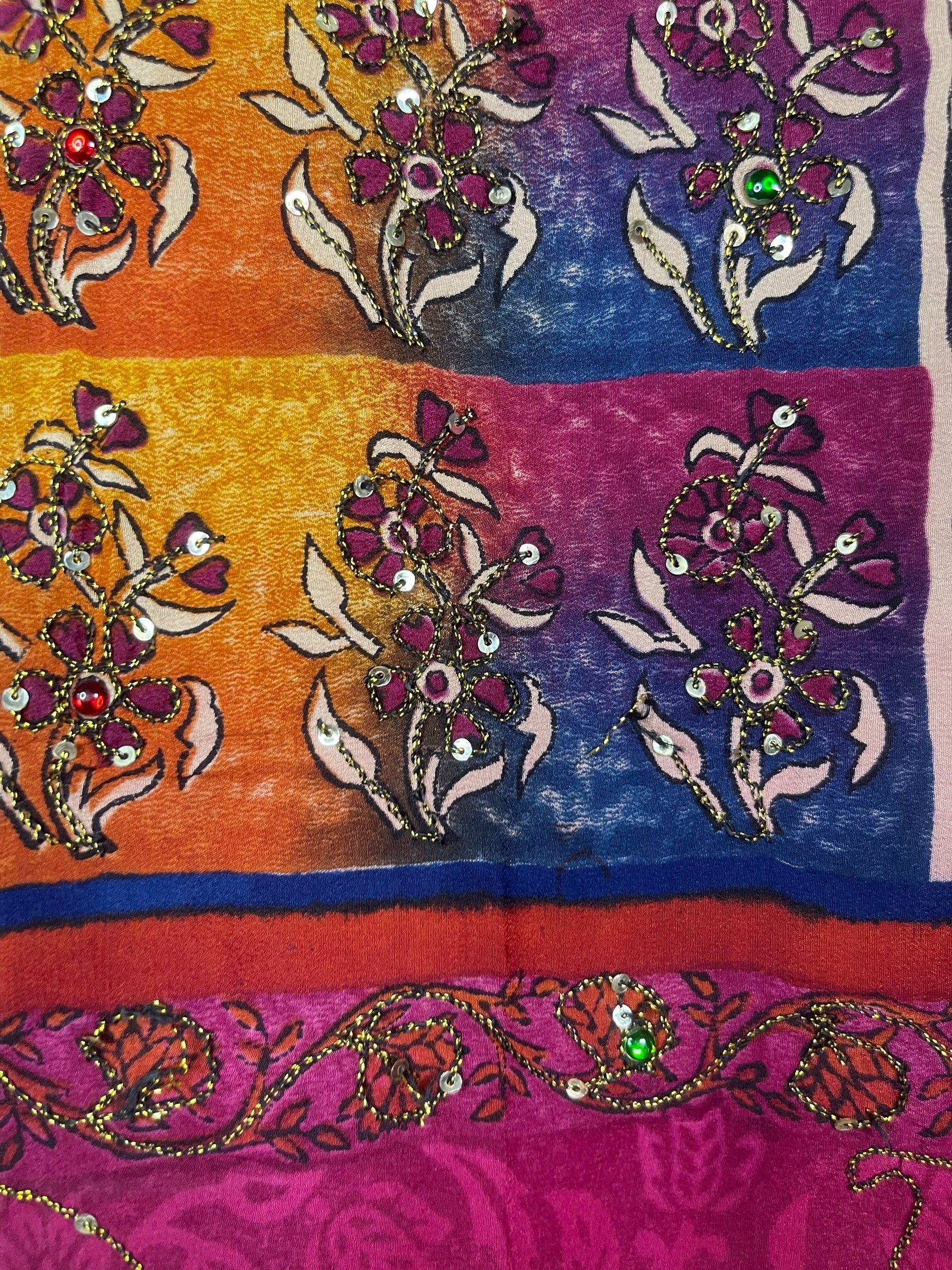 PRC8001 Avatar Pure Silk Boxy Top