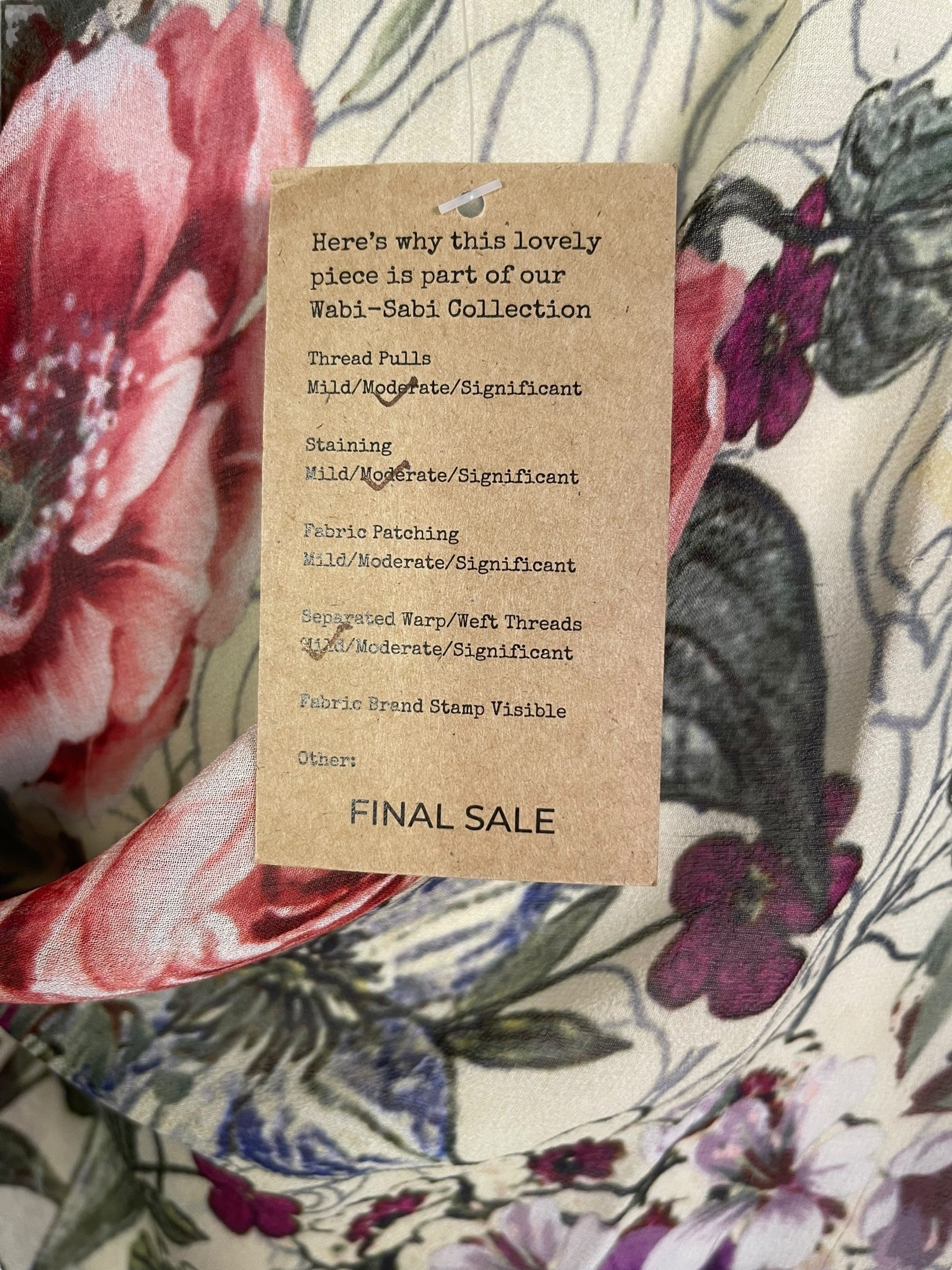 PRG8177 Sheer Wabi Sabi Pure Silk Versatile Vest