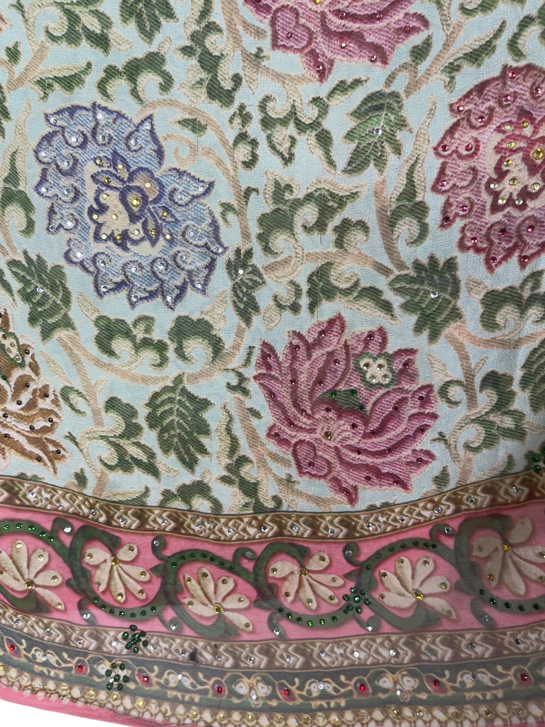 PREVIEW PRG8525 Sheer Pure Silk Wabi Sabi Capelet Poncho