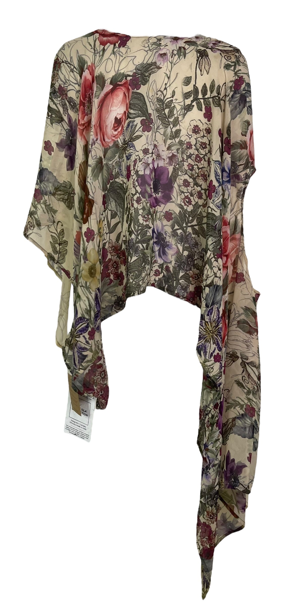 PRG8177 Sheer Wabi Sabi Pure Silk Versatile Vest