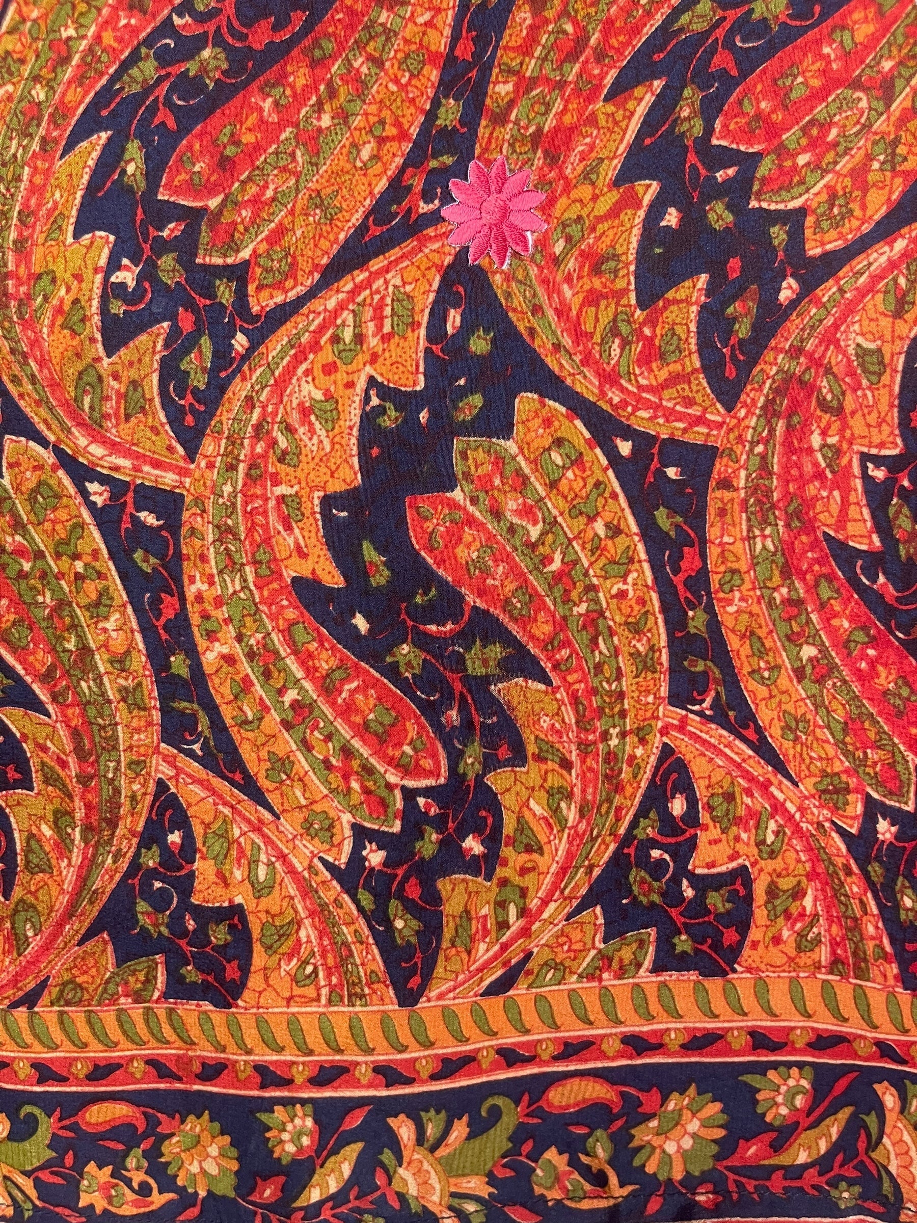 PREVIEW PRC7976 Avatar Pure Silk Capelet Poncho by DECEMBER2025 – Handmade ethical Poncho from sariKNOTsari using upcycled silk. Designed in Canada for travel and slow fashion, loved from Toronto to LA to Sydney.