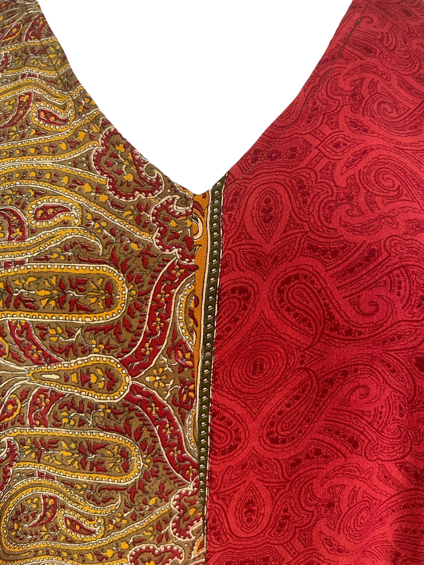 PRC8079 Avatar Pure Silk Waterfall Top