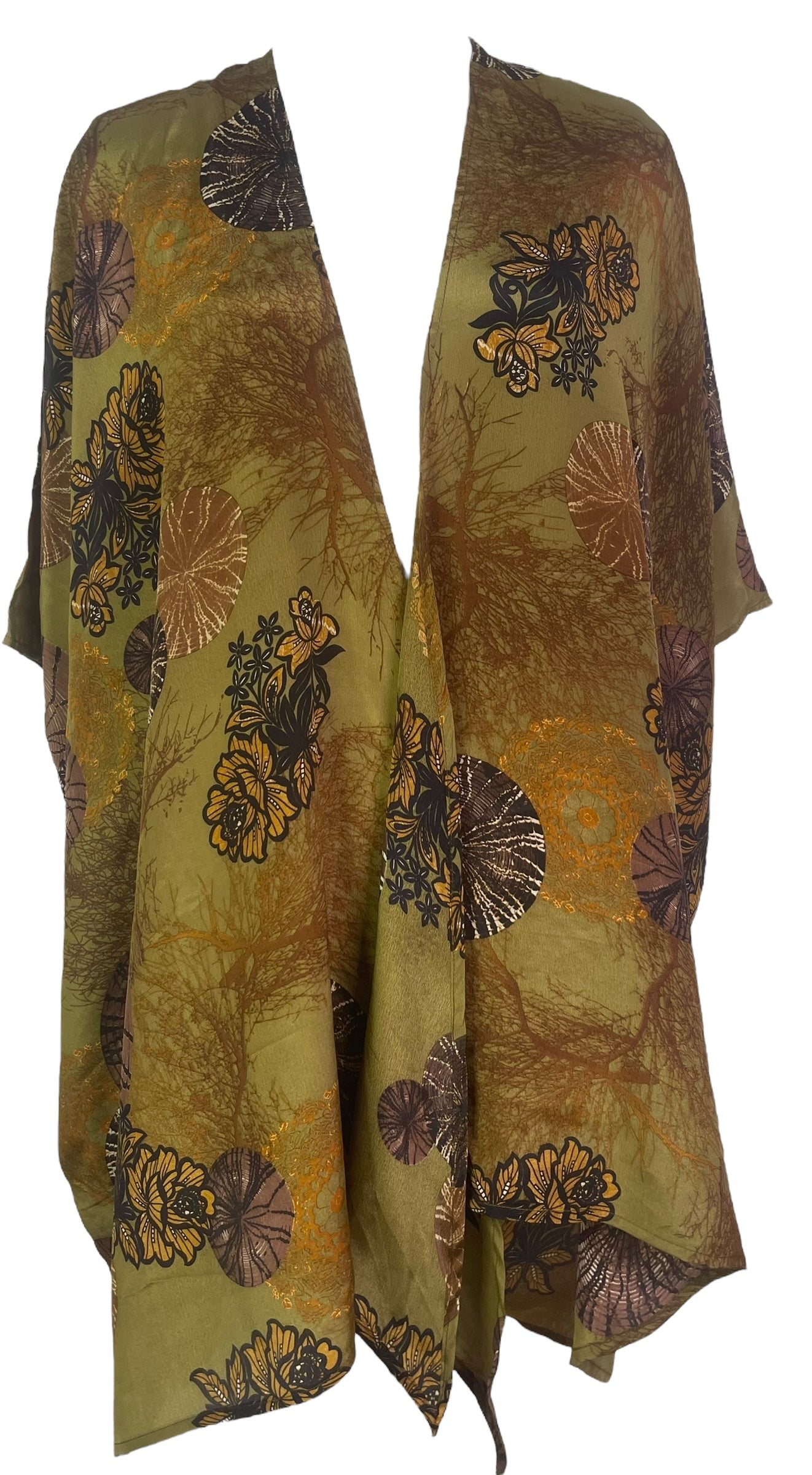 PRC8081 Avatar Pure Silk Cardigan