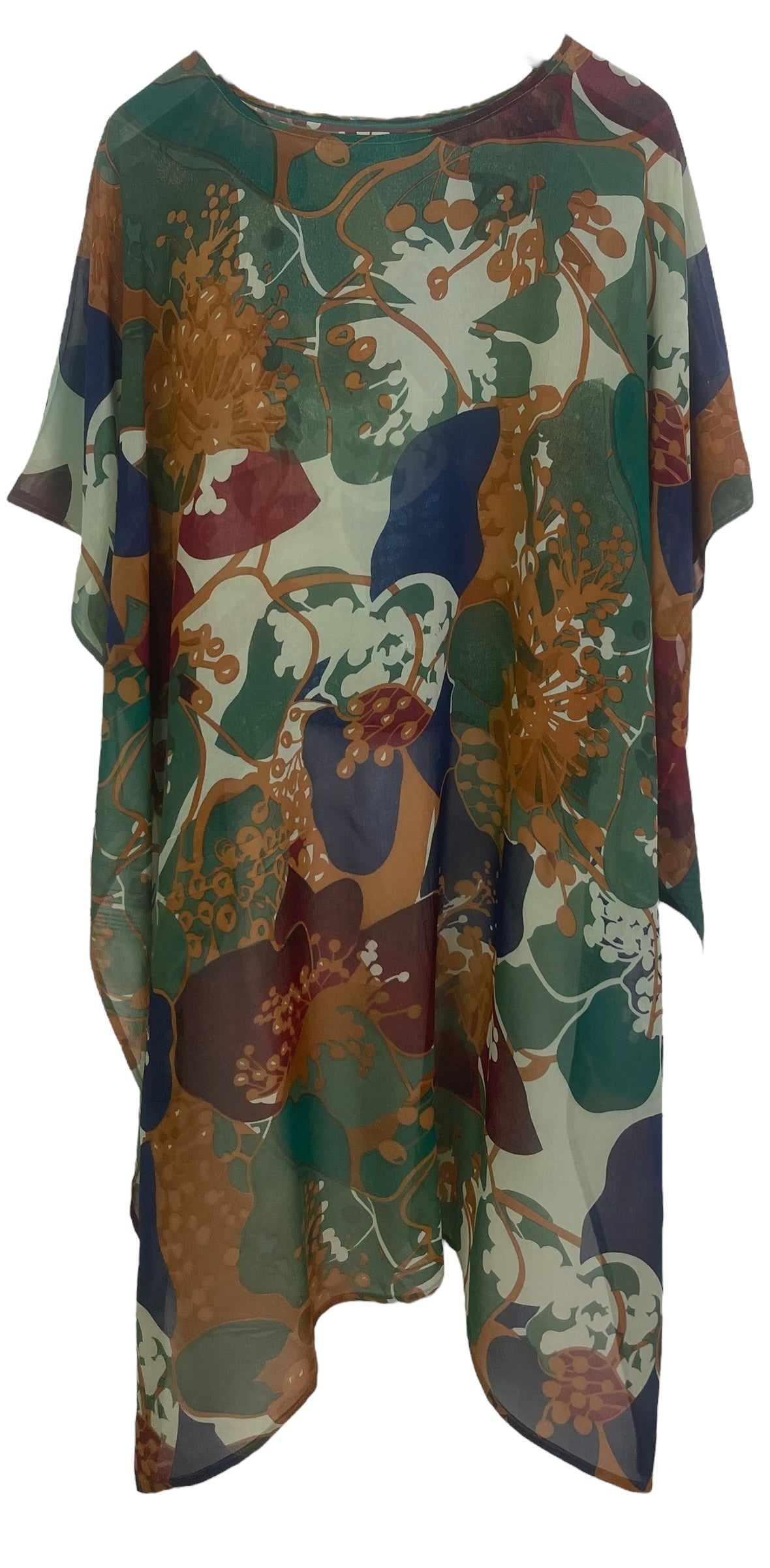 PRG7872 Sheer Avatar Pure Silk Hi Lo Top