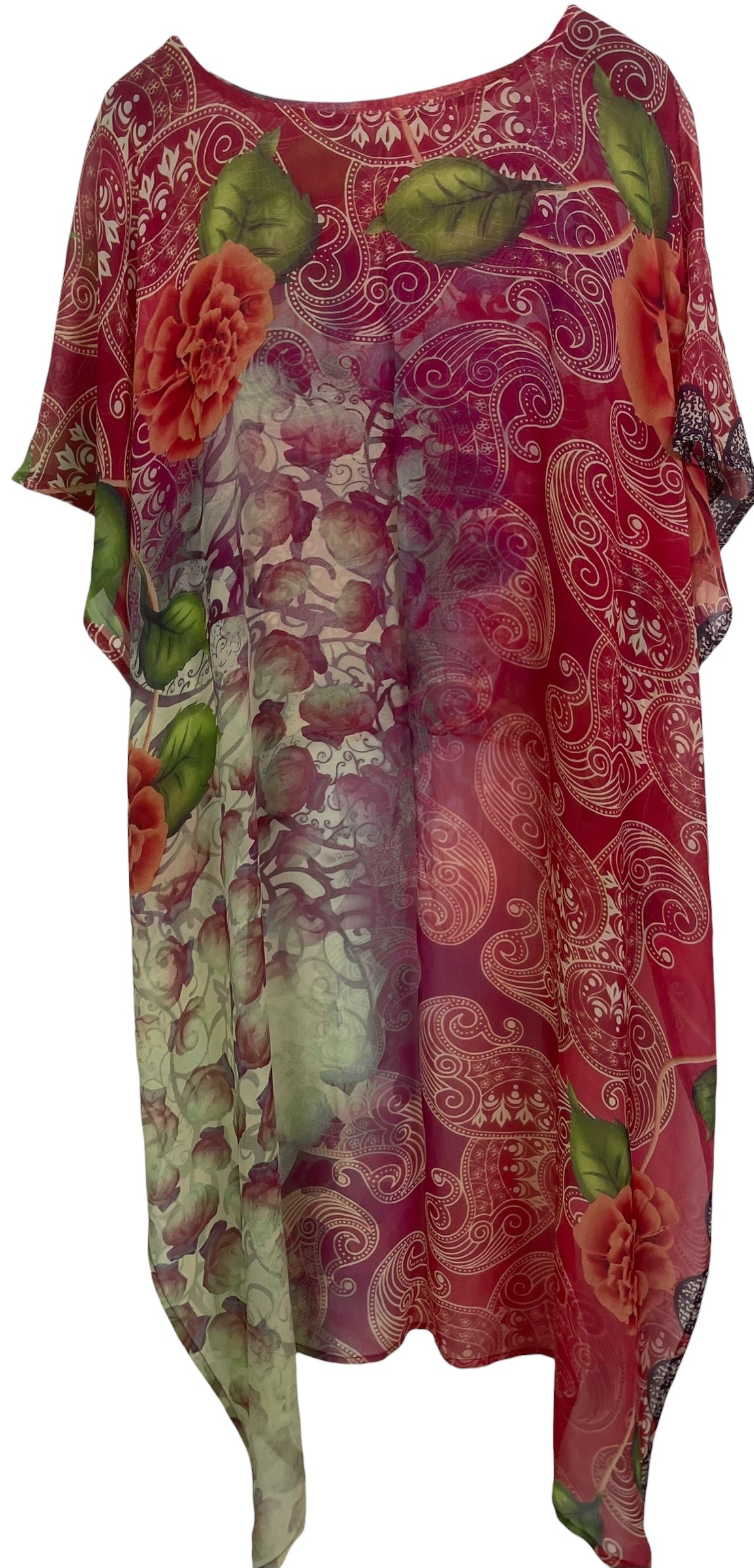 PRG8515 Avatar Pure Silk Hi Lo Top by sariKNOTsari – Handmade ethical Hi Lo Top from sariKNOTsari using upcycled silk. Designed in Canada for travel and slow fashion, loved from Toronto to LA to Sydney.