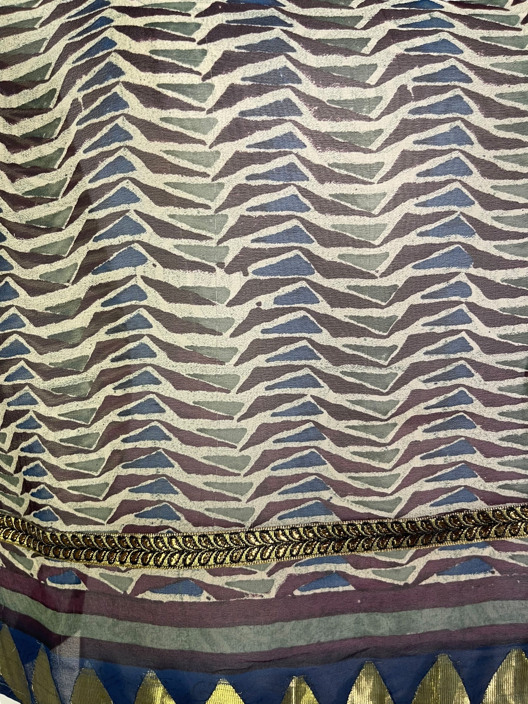 PRG7210 Sheer Avatar Pure Silk Boxy Top