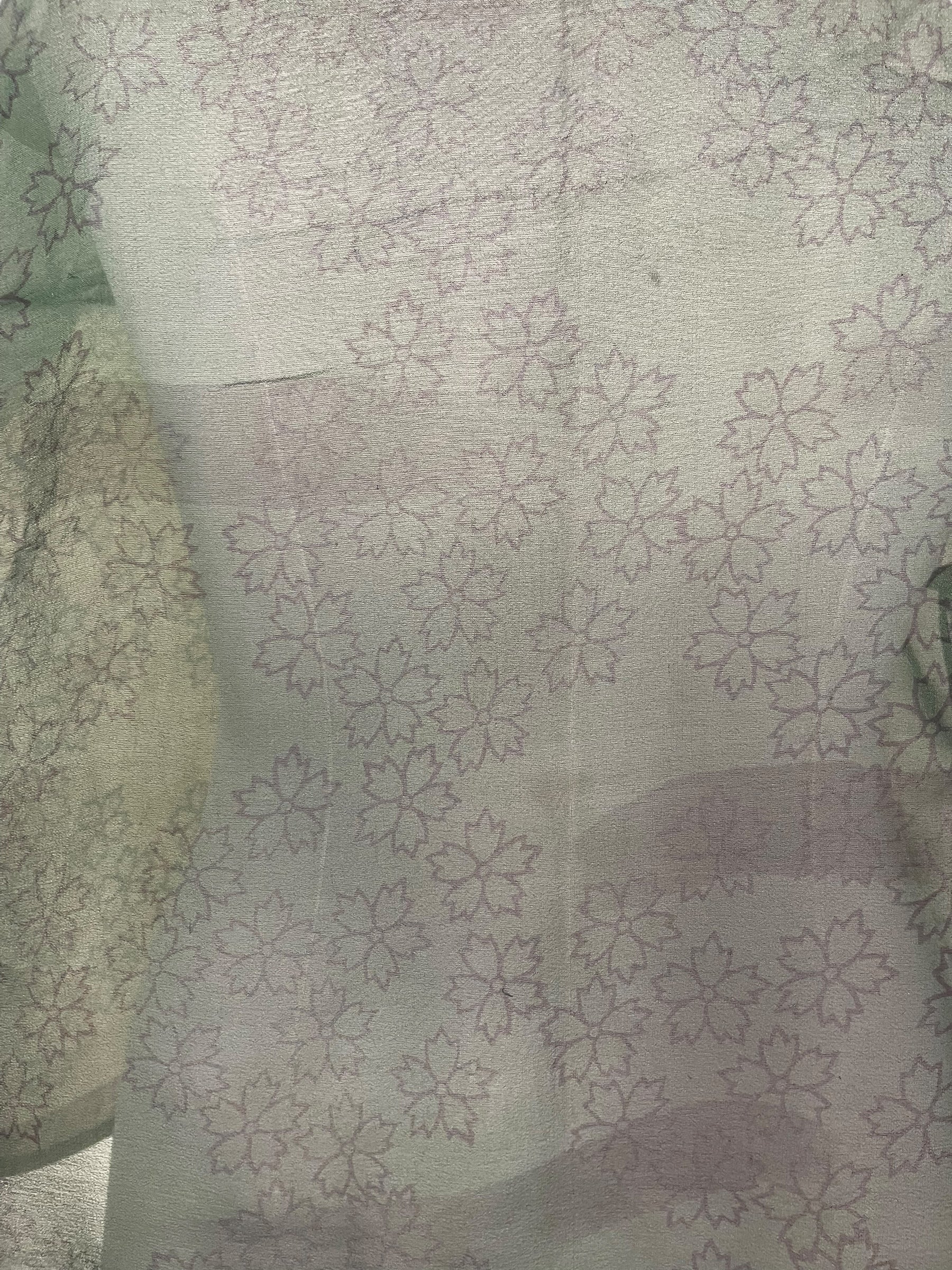 PRG4948 Sheer Avatar Pure Silk Boxy Top