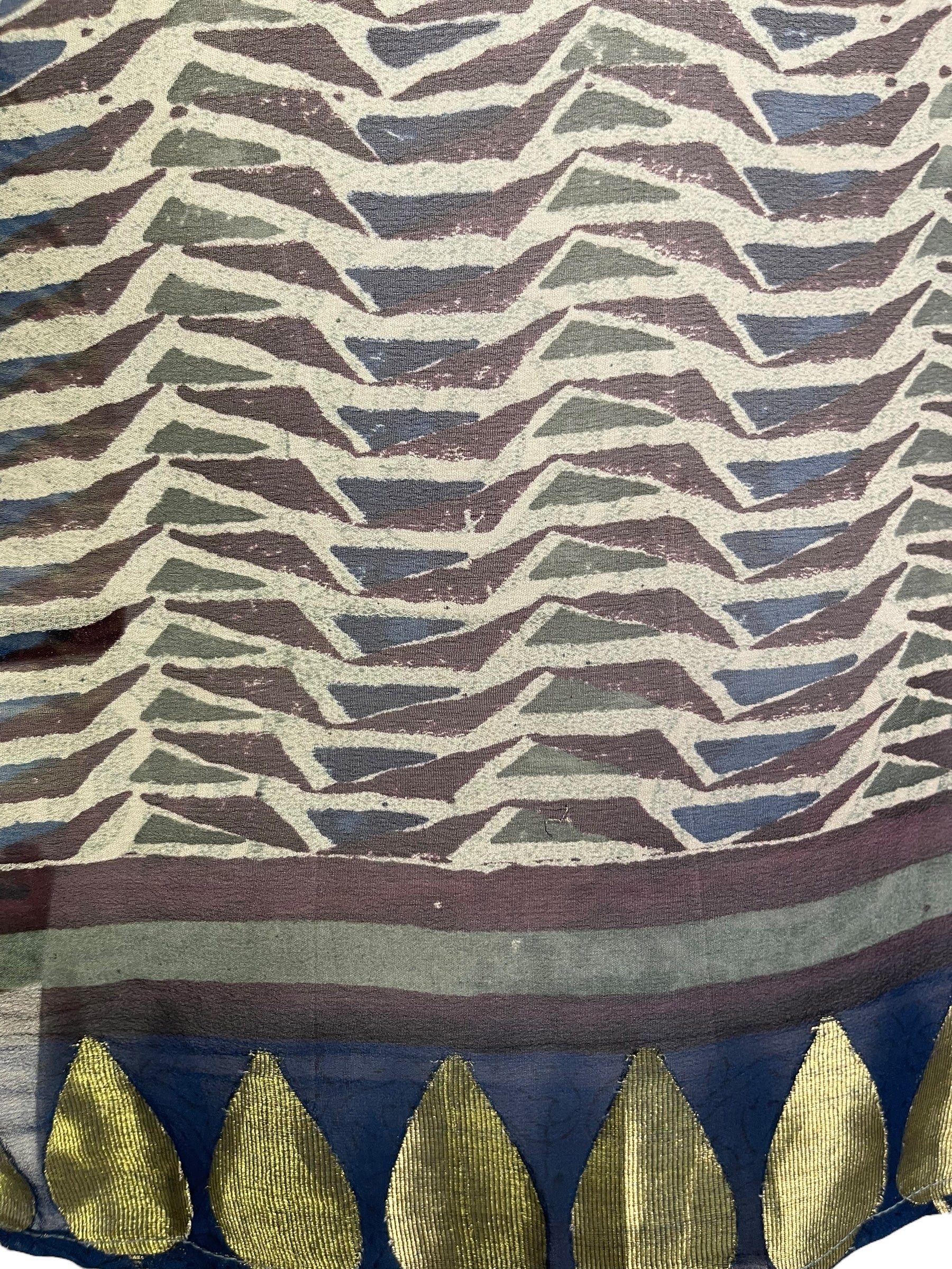 PRG7210 Sheer Avatar Pure Silk Boxy Top