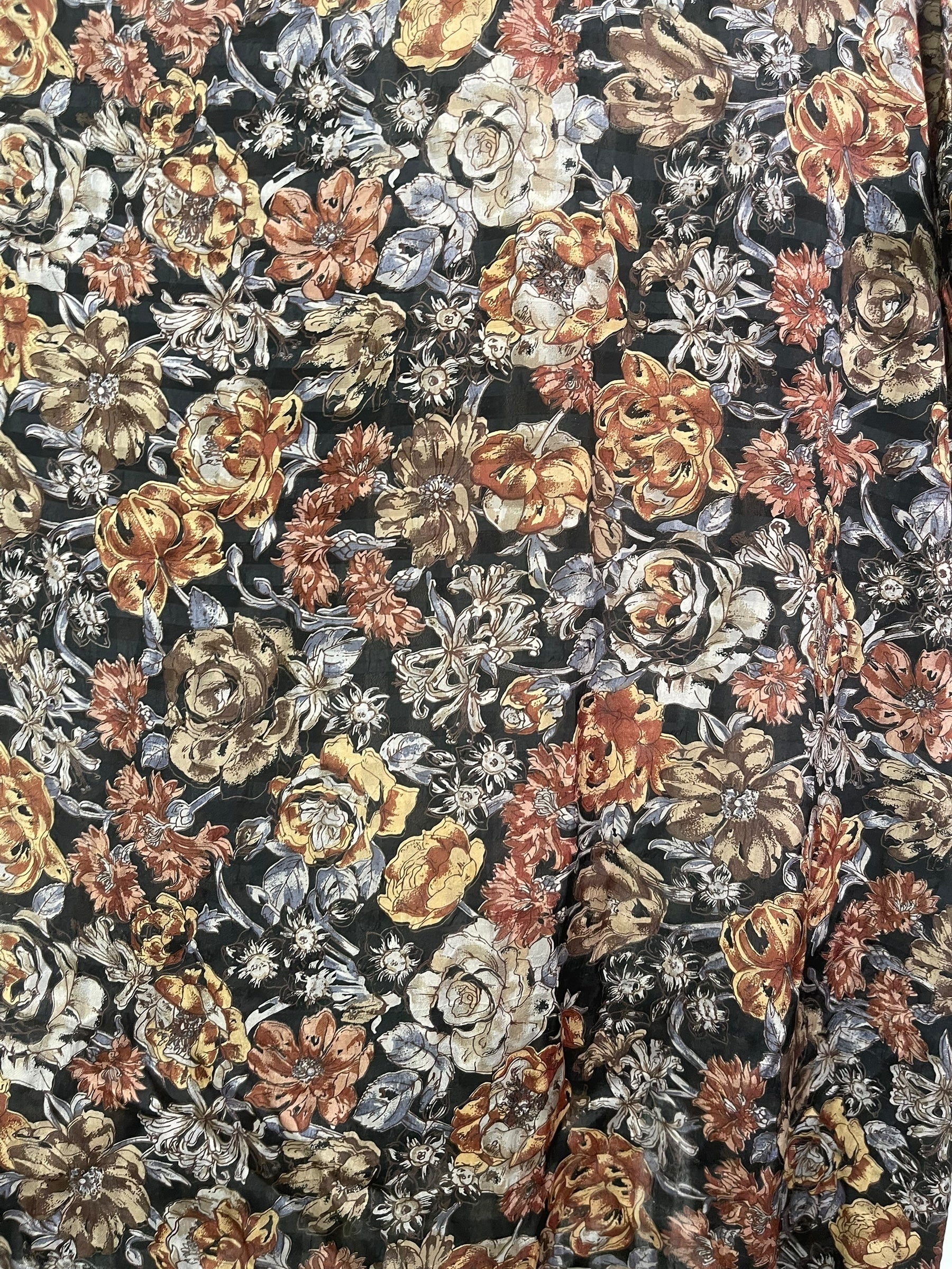 PRC7776 Avatar Pure Silk Midi Length Kaftan