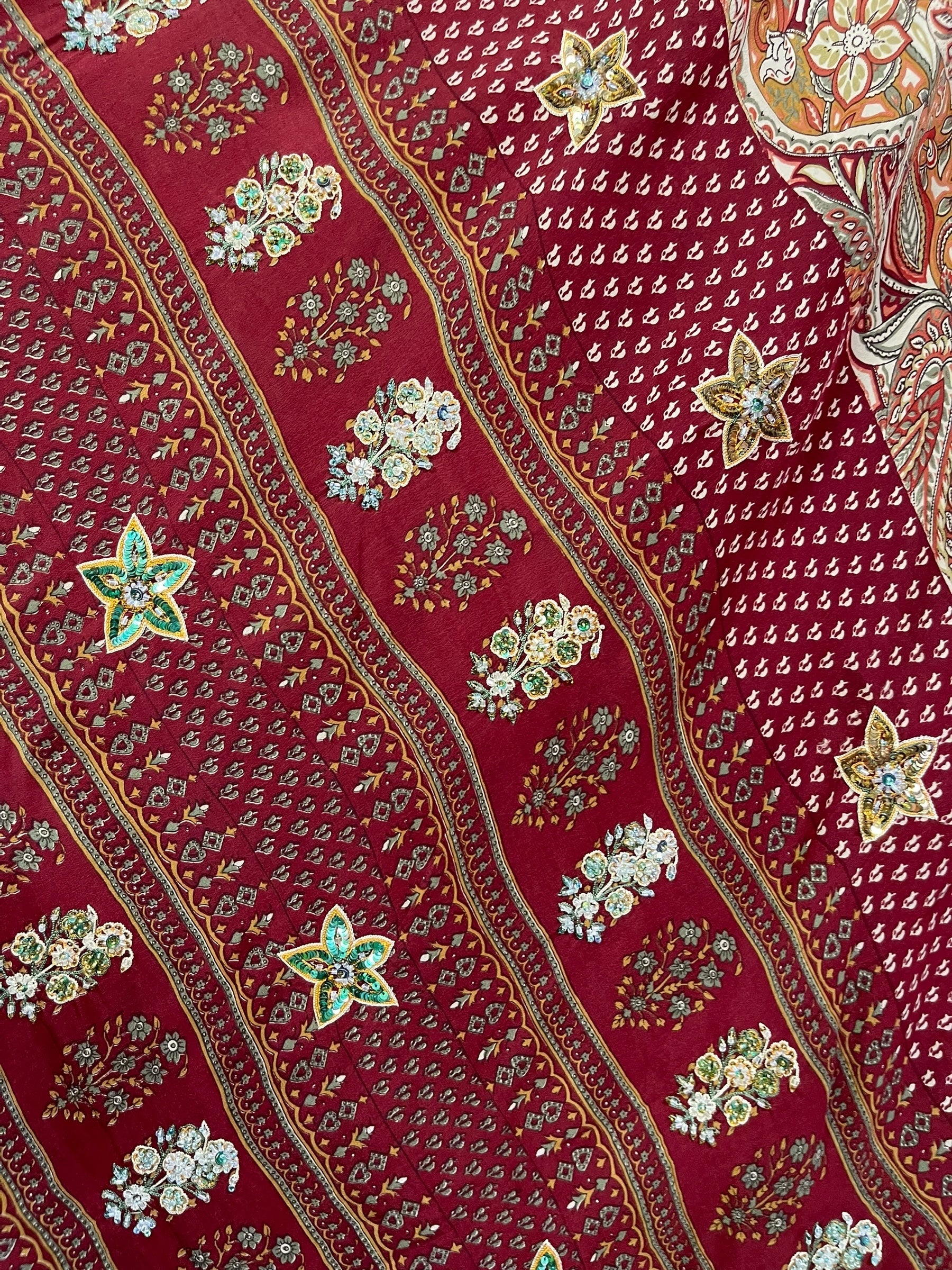 PRC7245 Avatar Pure Silk Maxi Dress with Belt